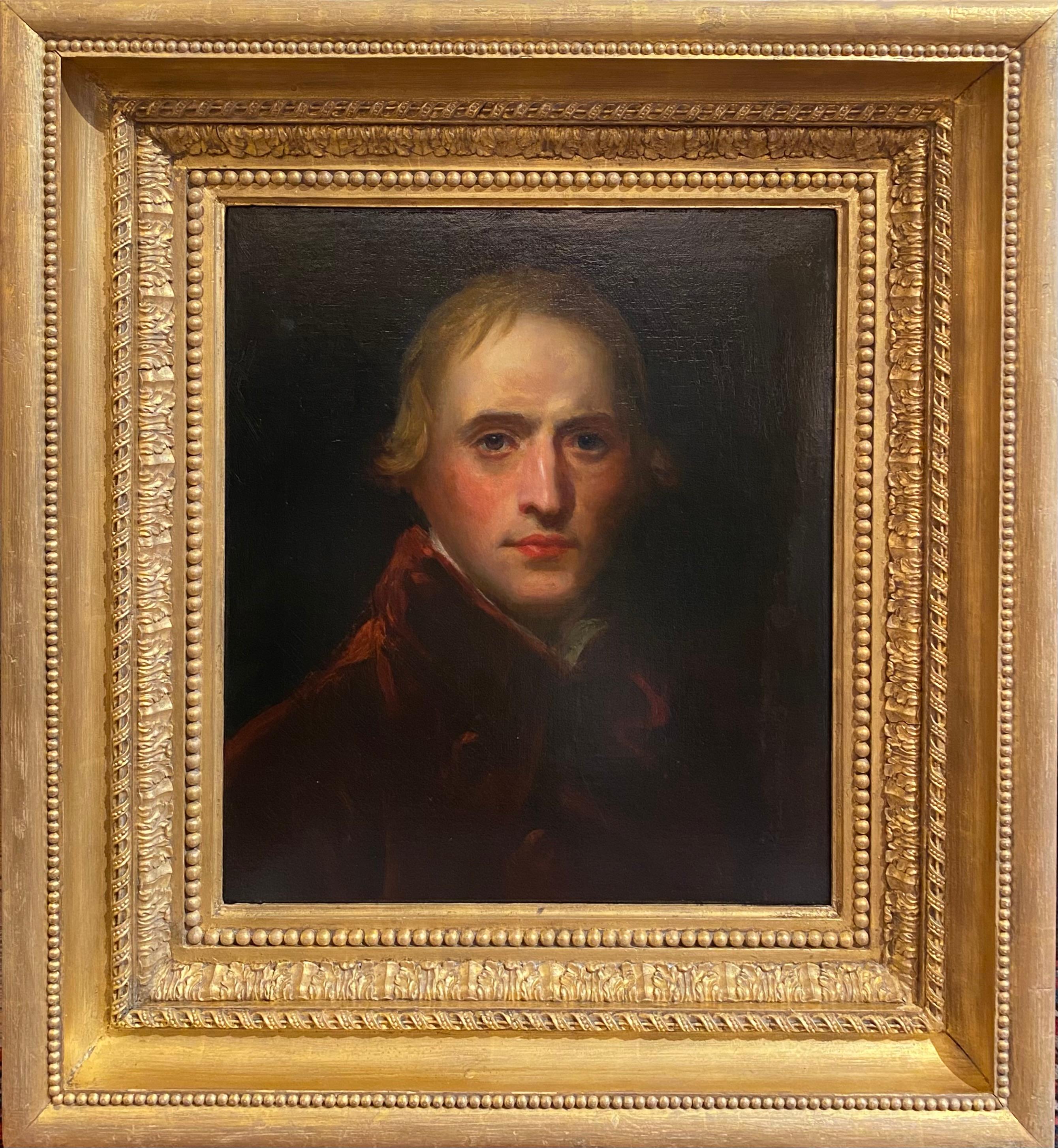 Sir John Hoppner Portrait Painting - Portrait of John Hoppner