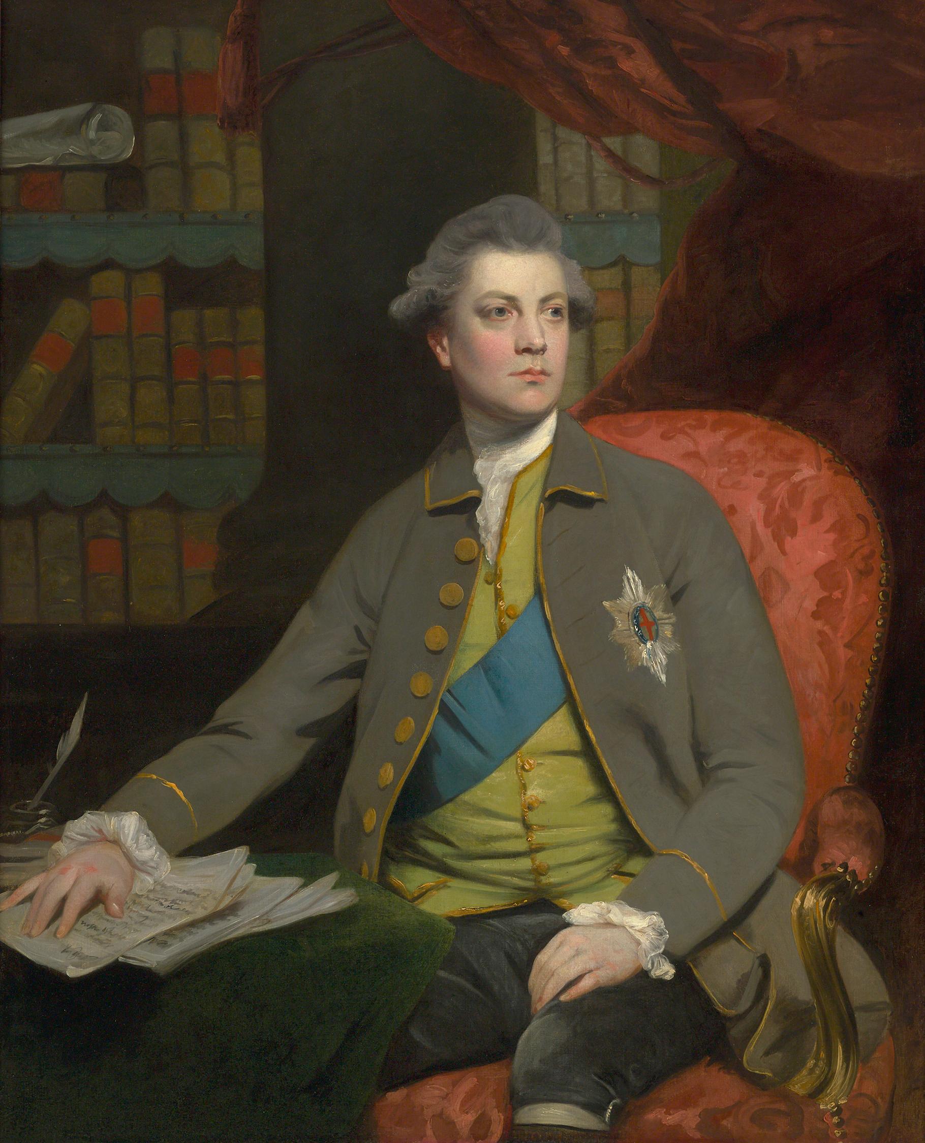 Sir Joshua Reynolds Portrait Painting - Henry Bowles Howard, 12th Earl Of Suffolk And 5th Earl Of Berkshire 