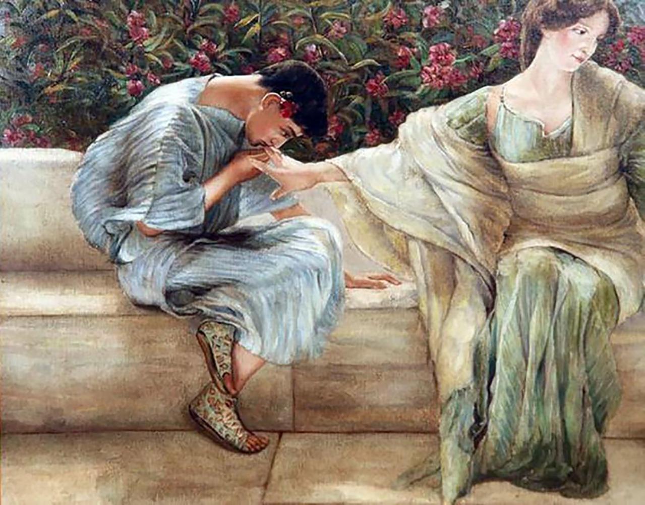 lawrence alma tadema ask me no more
