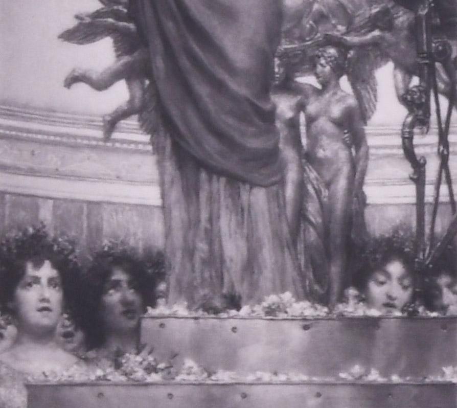 The Benediction - Gray Figurative Print by Sir Lawrence Alma-Tadema