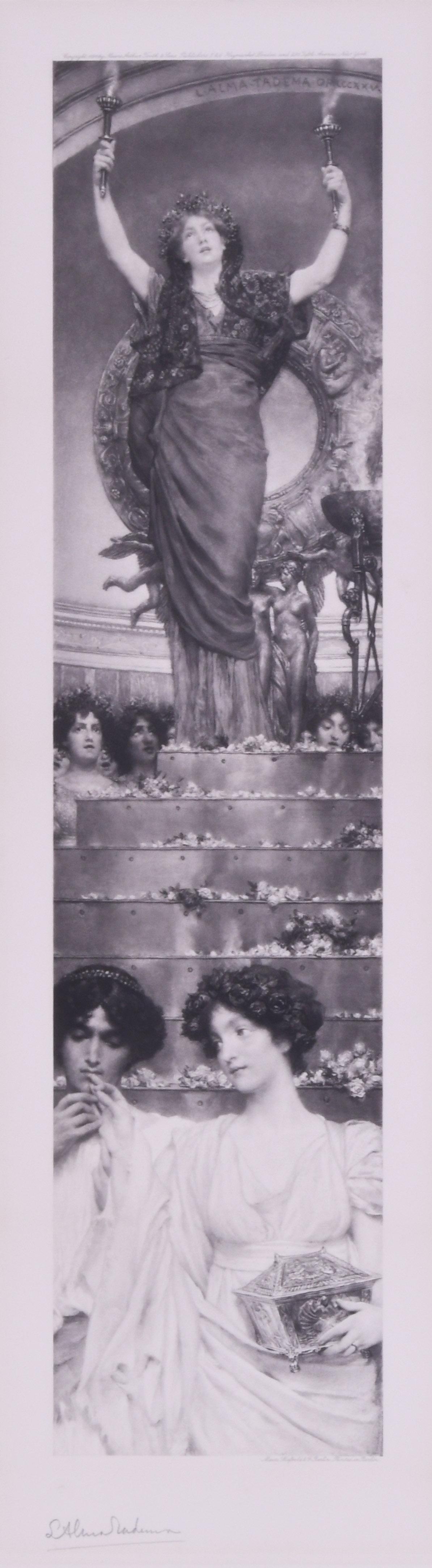 Sir Lawrence Alma-Tadema Figurative Print - The Benediction