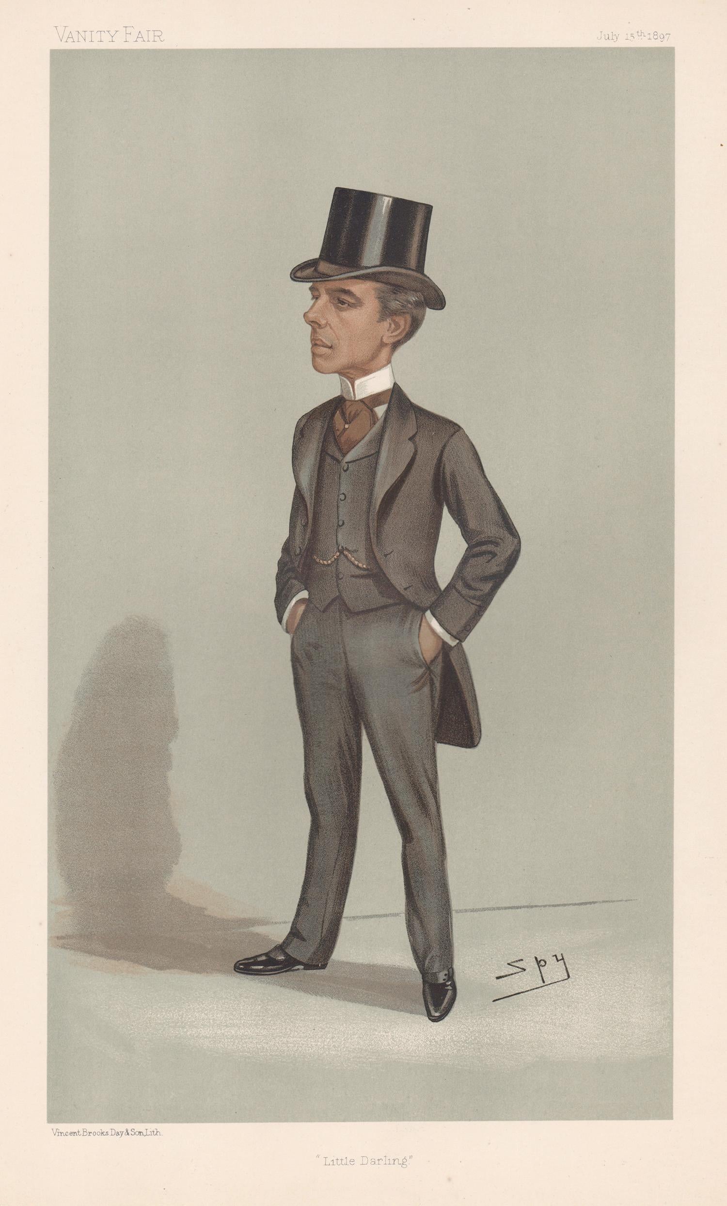 Charles John Darling, avvocato, ritratto caricaturale di Vanity Fair, 1897