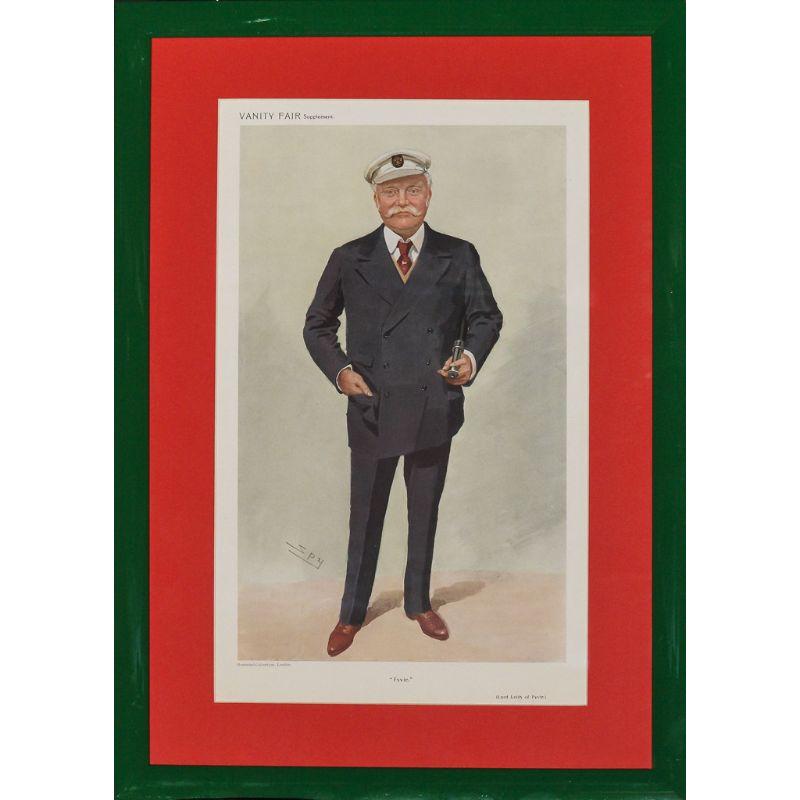 Supplément classique de Vanity Fair par Spy aka Sir Leslie Ward impression en couleur du navigateur "Fyvie" aka Lord Leith of Fyvie

Alexander John Forbes-Leith, 1er baron Leith of Steele JP, DL (6 août 1847 - 14 novembre 1925), était un officier de