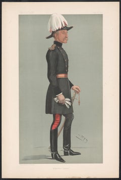 Major General The Hon. Reginald Talbot , Vanity Fair caricature portrait, 1897