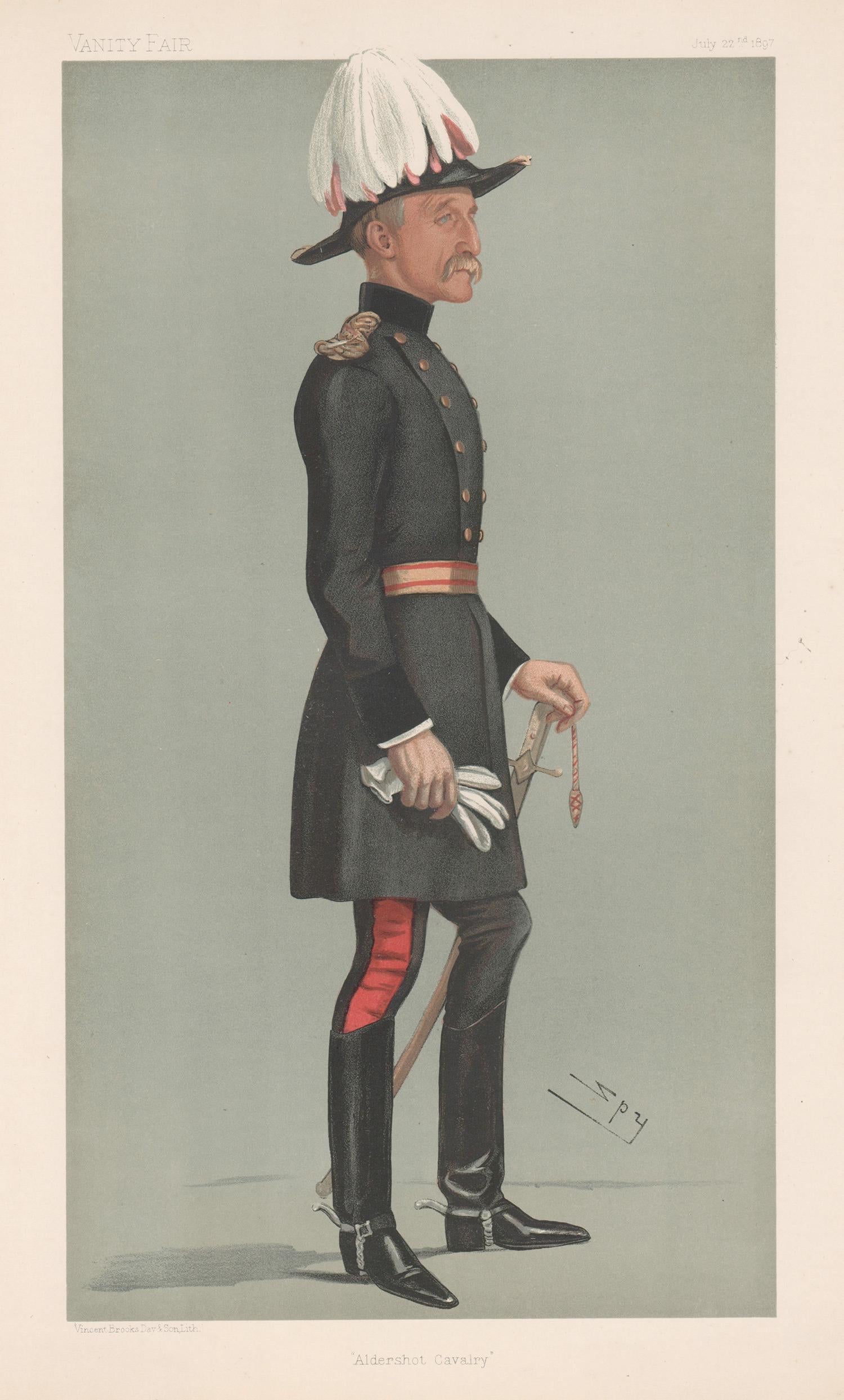 Major General The Hon. Reginald Talbot , Vanity Fair caricature portrait, 1897