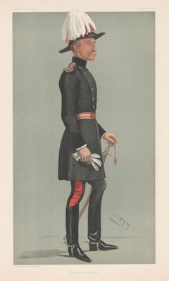 General de División El Hon. Reginald Talbot , retrato caricaturesco de Vanity Fair, 1897