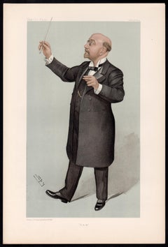 Sir Alexander Mackenzie, composer, Vanity Fair caricature portrait, 1904