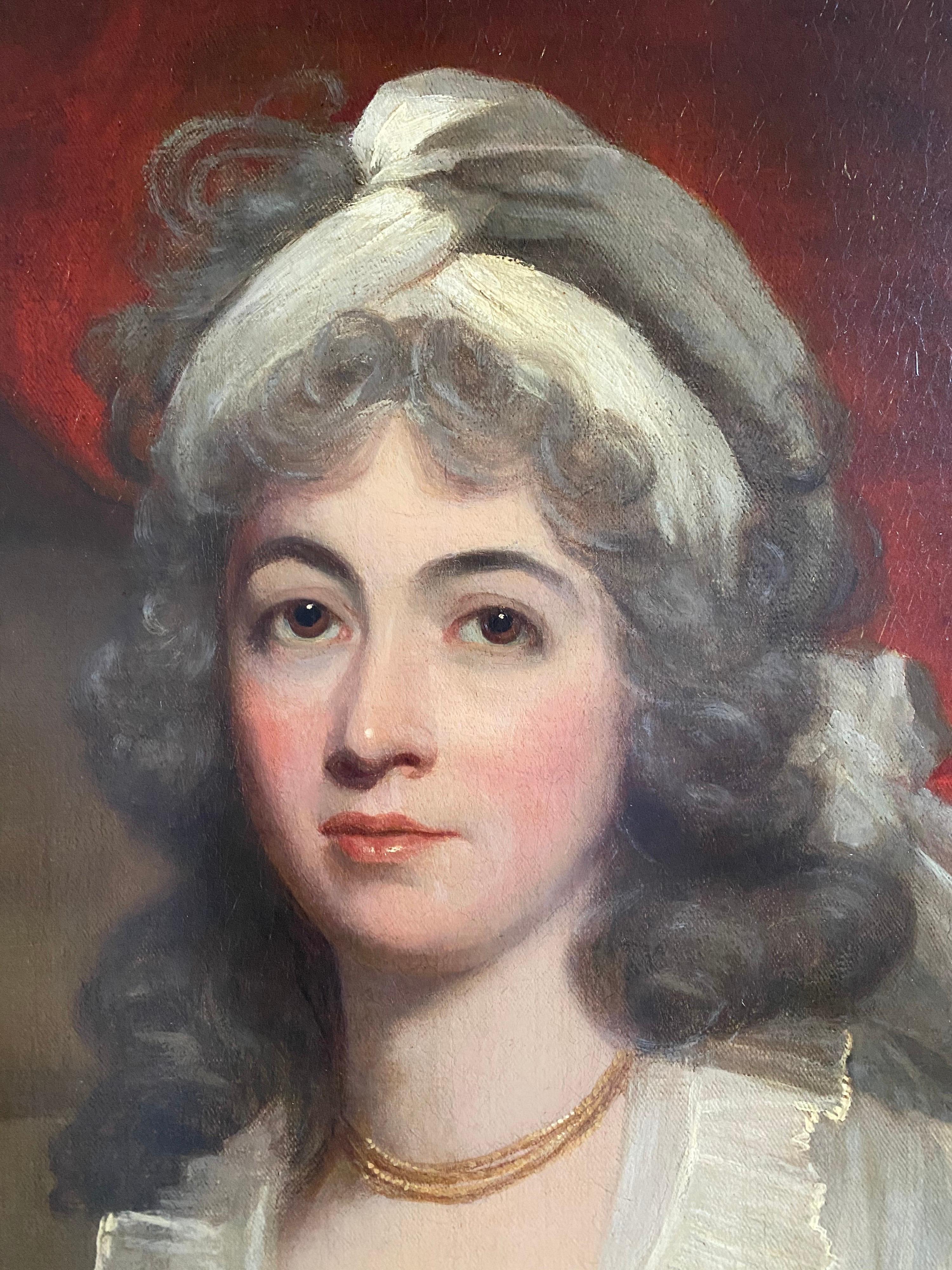 18th century English Portrait Painting of Anne, Duchess of Cumberland  1