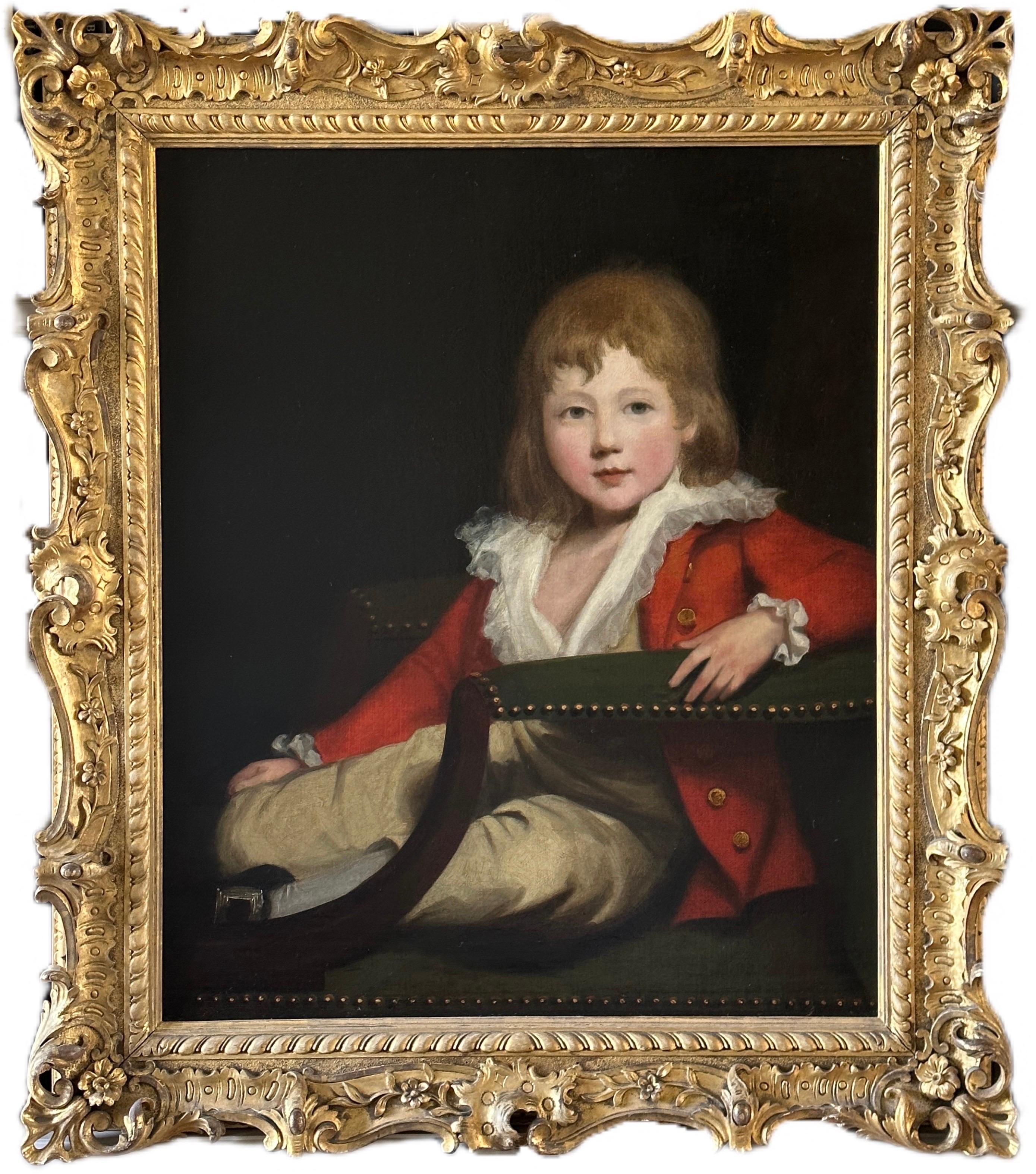 Sir Martin Archer Shee Portrait Painting - 18th century portrait of Master George O'Connor of Castleknock, (1778-1842) 