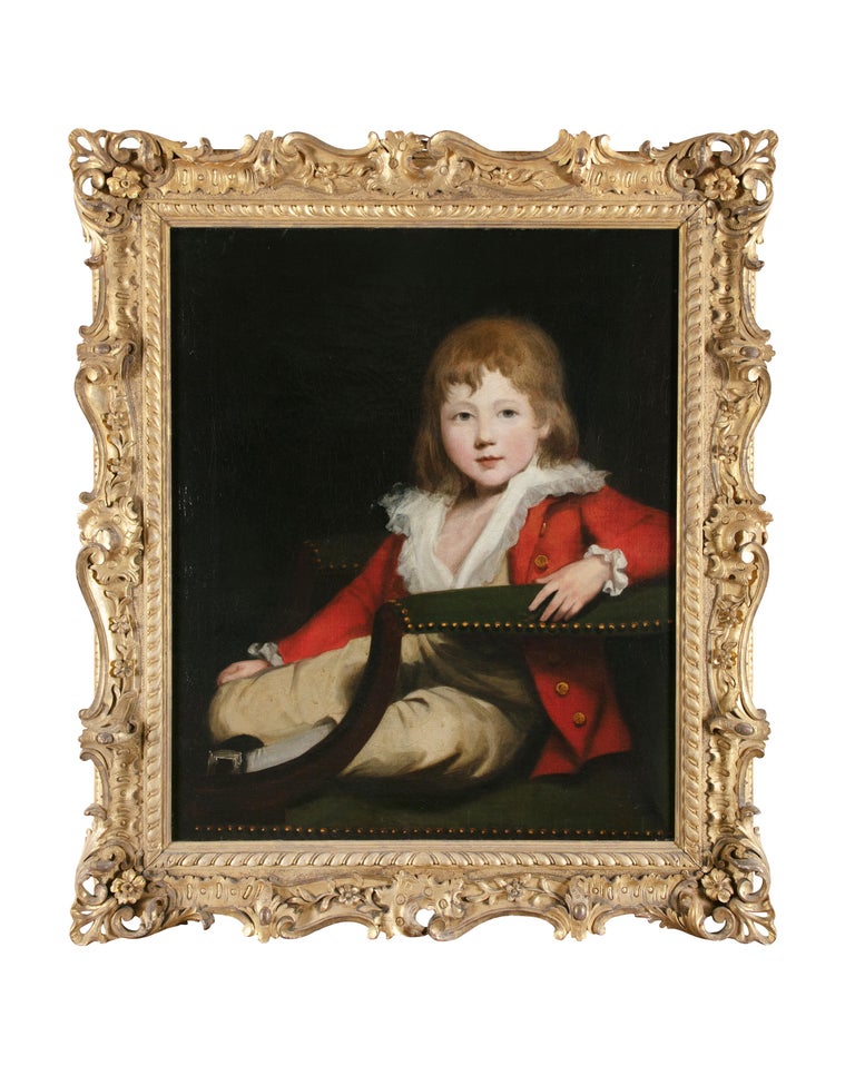 Sir Martin Archer Shee Portrait Painting -  18th century portrait of Master George O'Connor of Castlenock