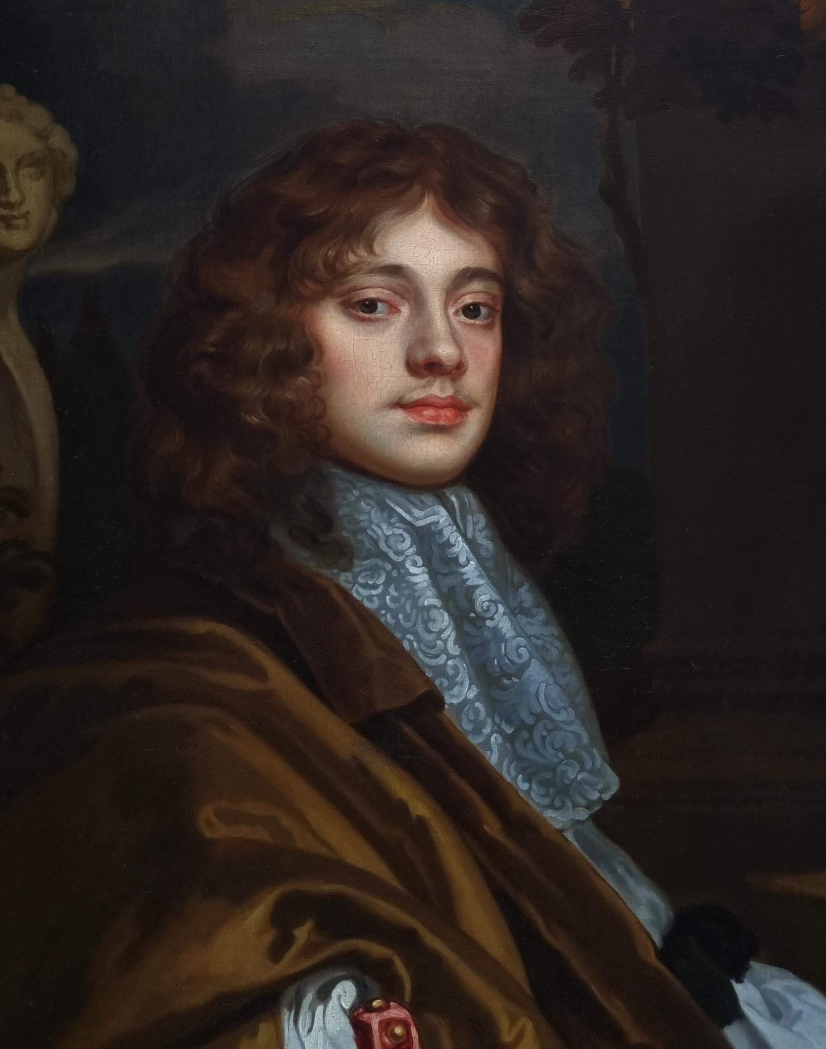 Doppelporträt von Sir John Rivers, 3. Baronet von Chafford, und Lady Anne Rivers im Angebot 1