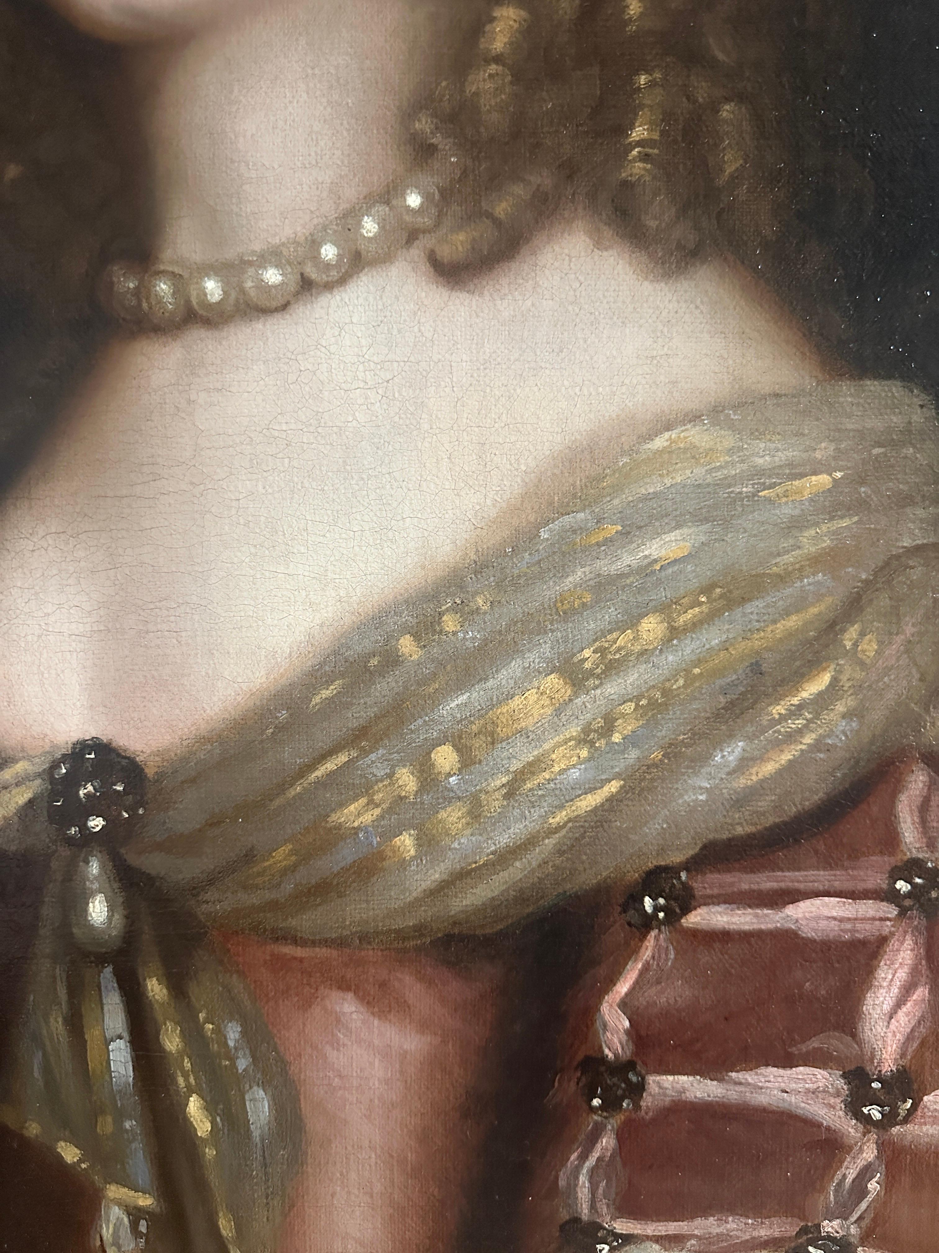 Ritratto di signora inglese del XVII secolo - Painting Antichi maestri di Sir Peter Lely