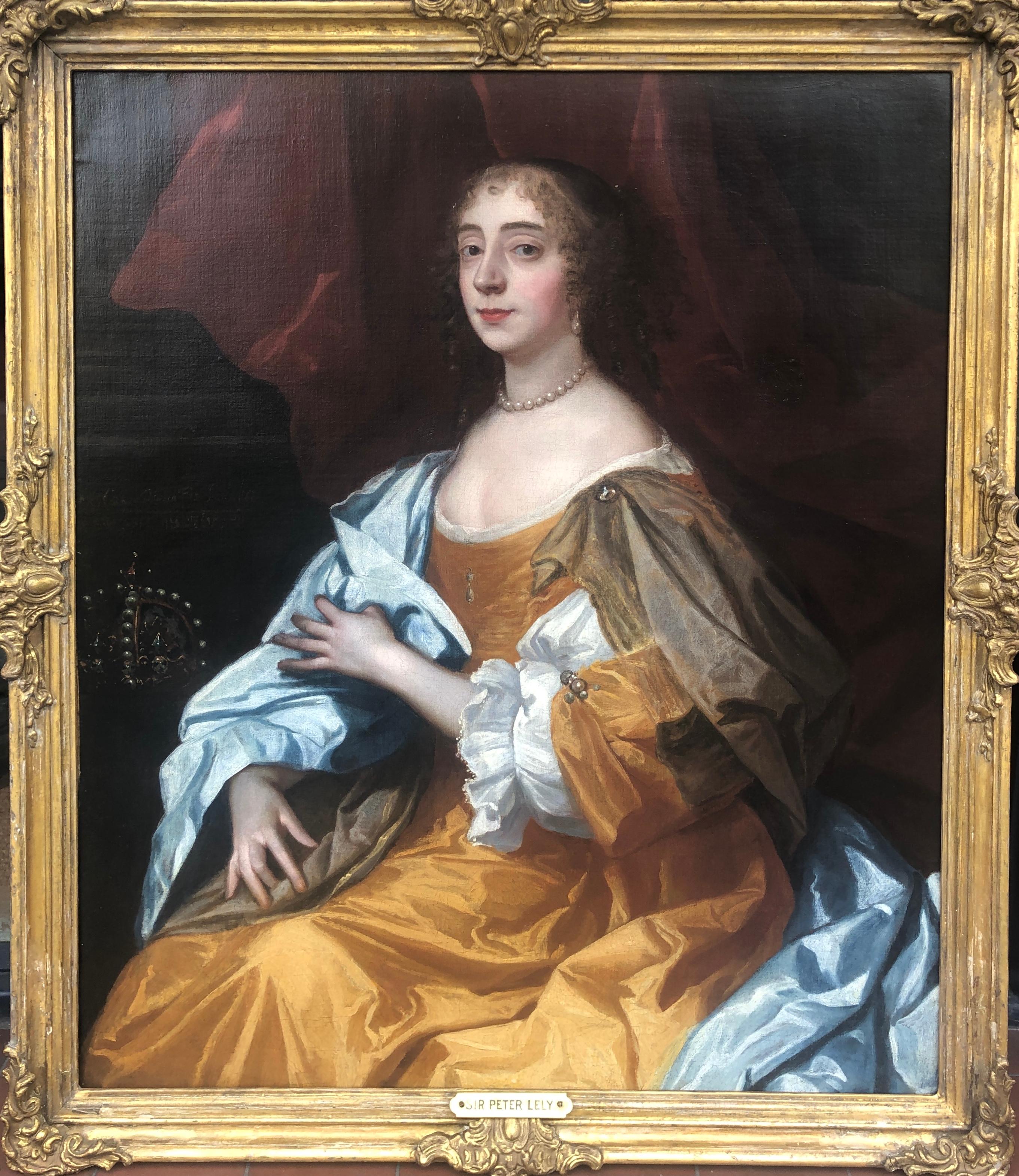 Sir Peter Lely Portrait Painting – Porträt von Bridget Drury Lady Shaw, ehemalige Viscountess Kilmorey, Porträt