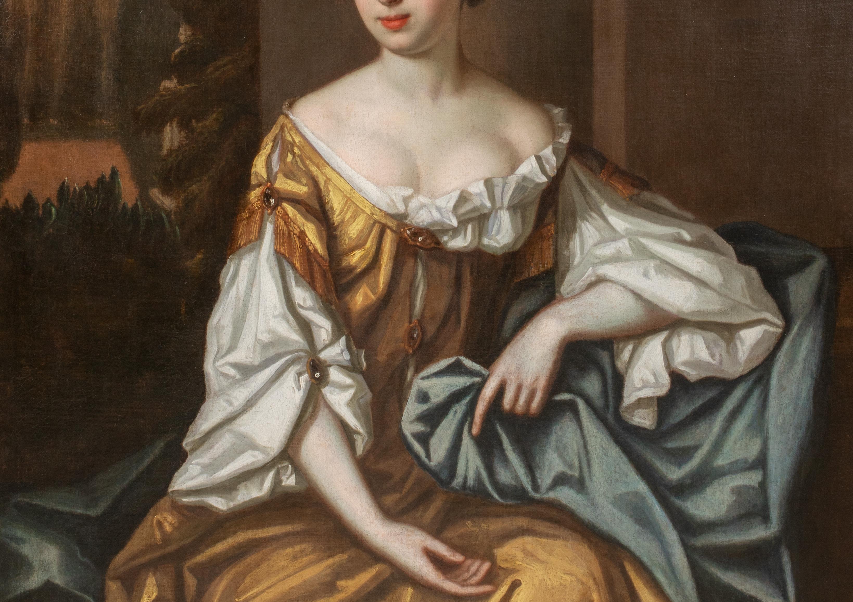 Portrait Louise de Kéroualle, Duchess of Portsmouth, 17th Century    For Sale 7
