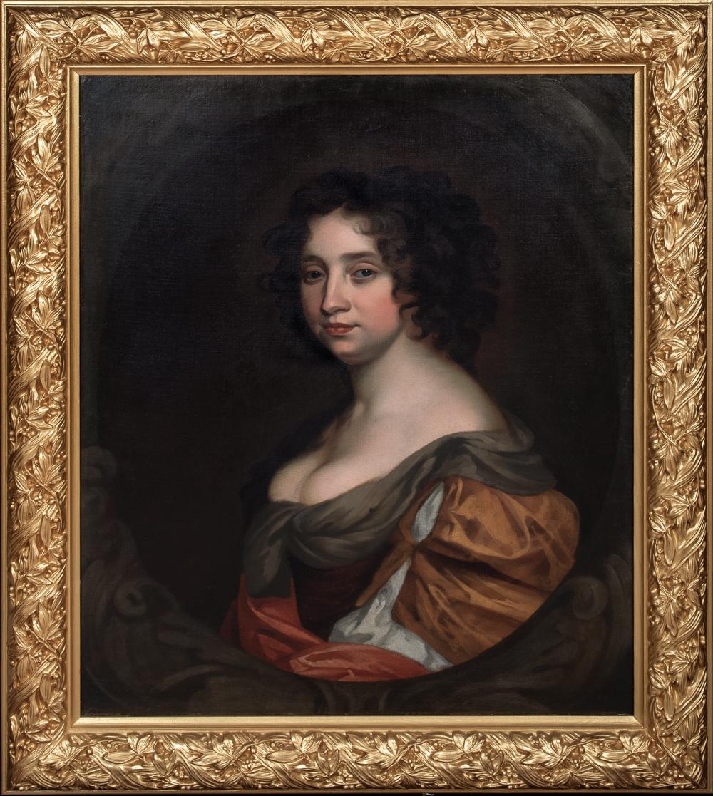 Sir Peter Lely Portrait Painting - Portrait Of Anna Maria Mancini (1639-1715), 17th Century   