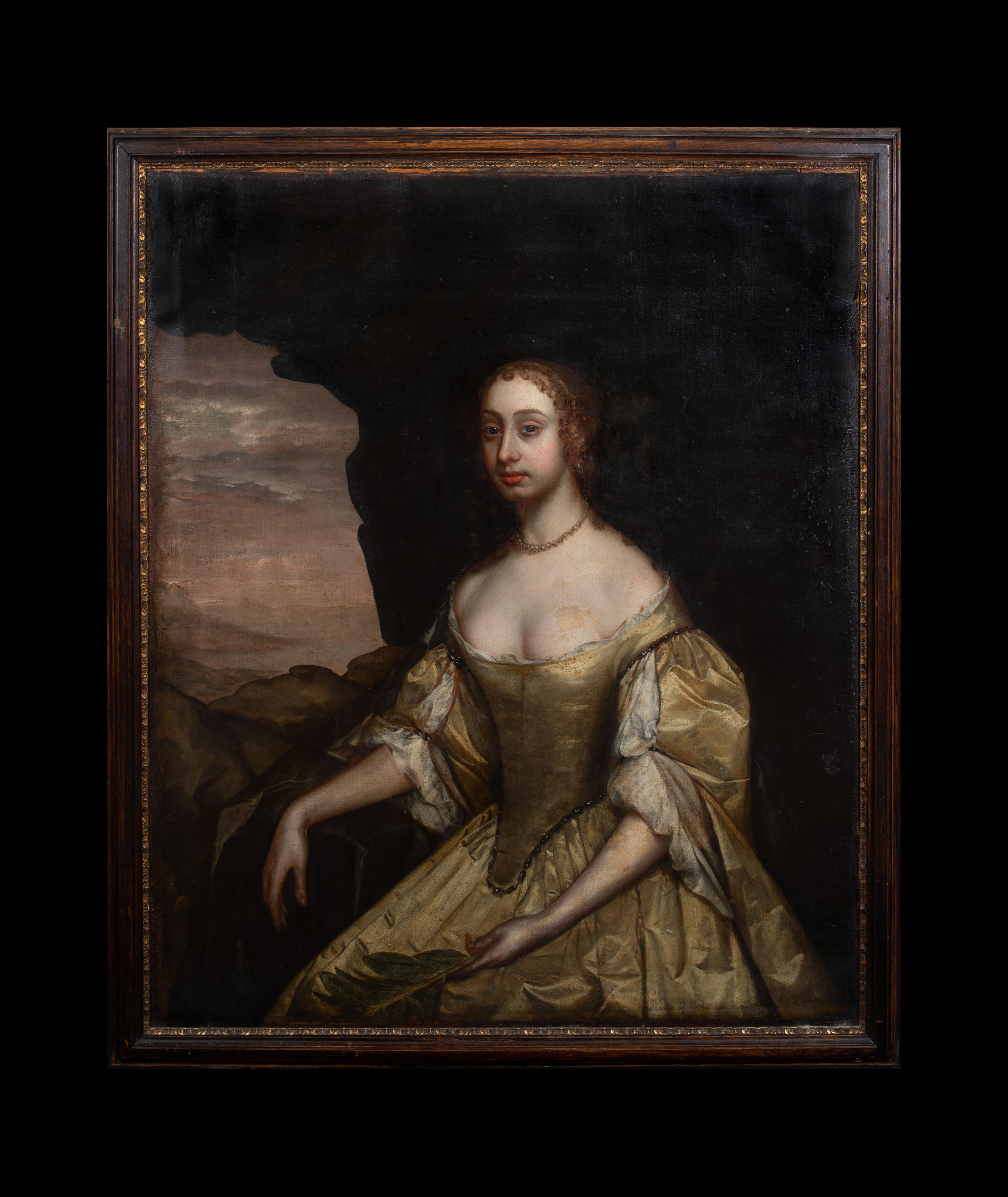 Portrait Of Katherine Stanhope, Countess of Chesterfield (1609–1667) - Painting by Sir Peter Lely