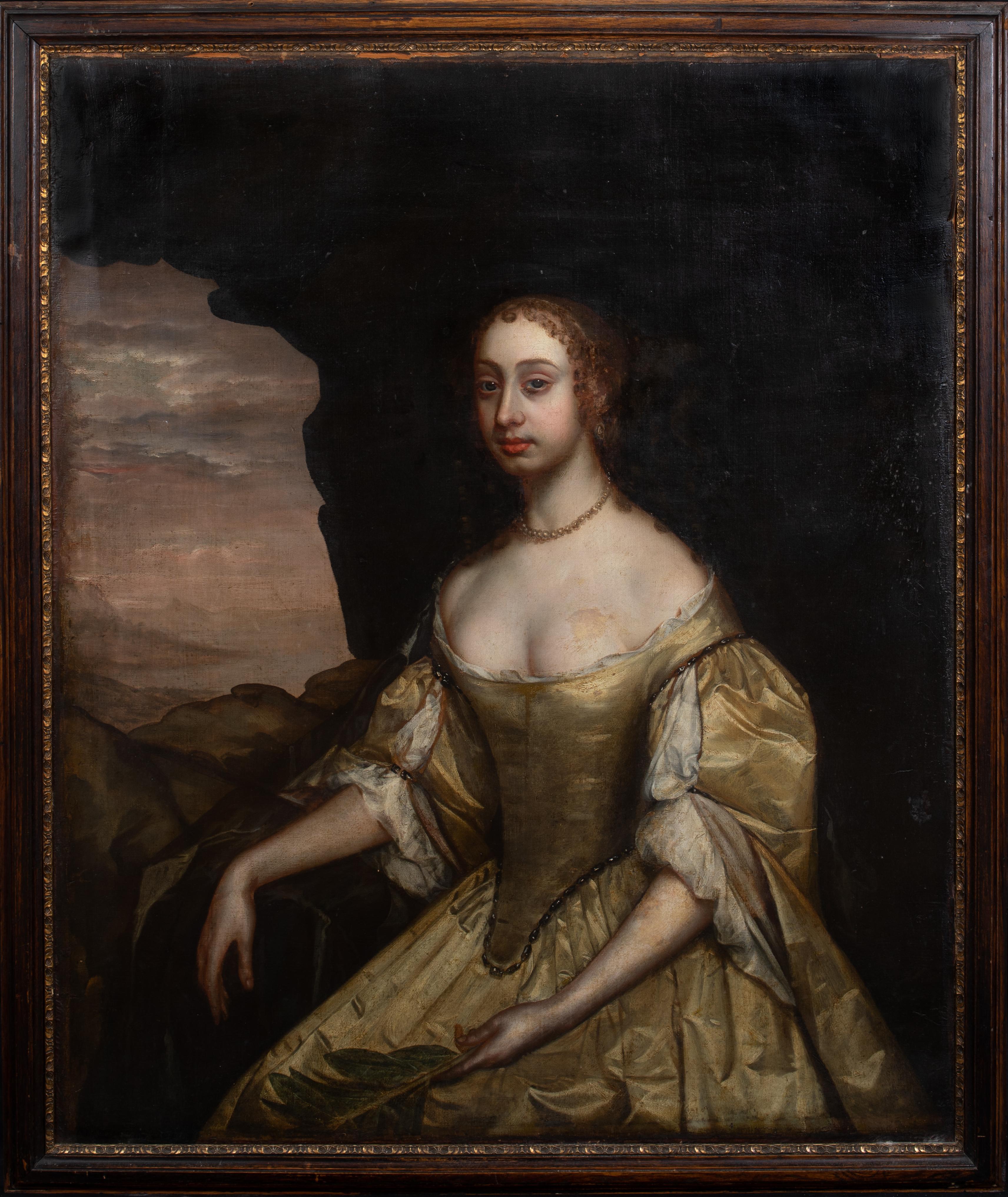 Sir Peter Lely Portrait Painting - Portrait Of Katherine Stanhope, Countess of Chesterfield (1609–1667)