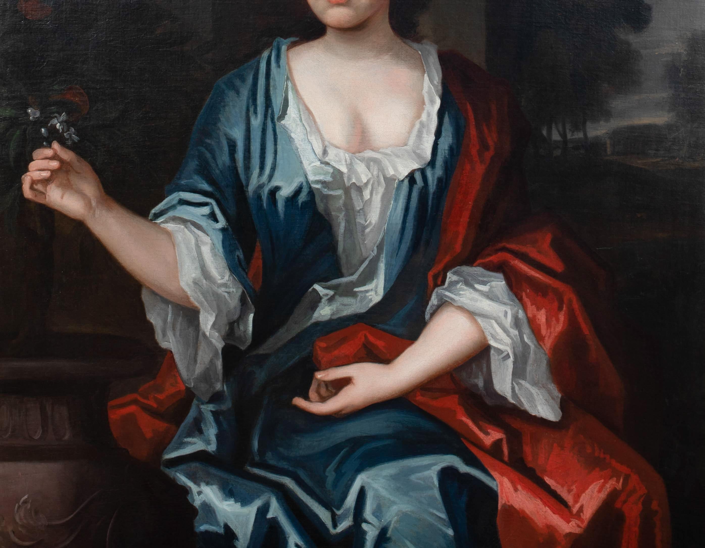 Portrait of Lady Anne Howard (nee Montagu) Countess Of Suffolk (1660-1720) For Sale 2
