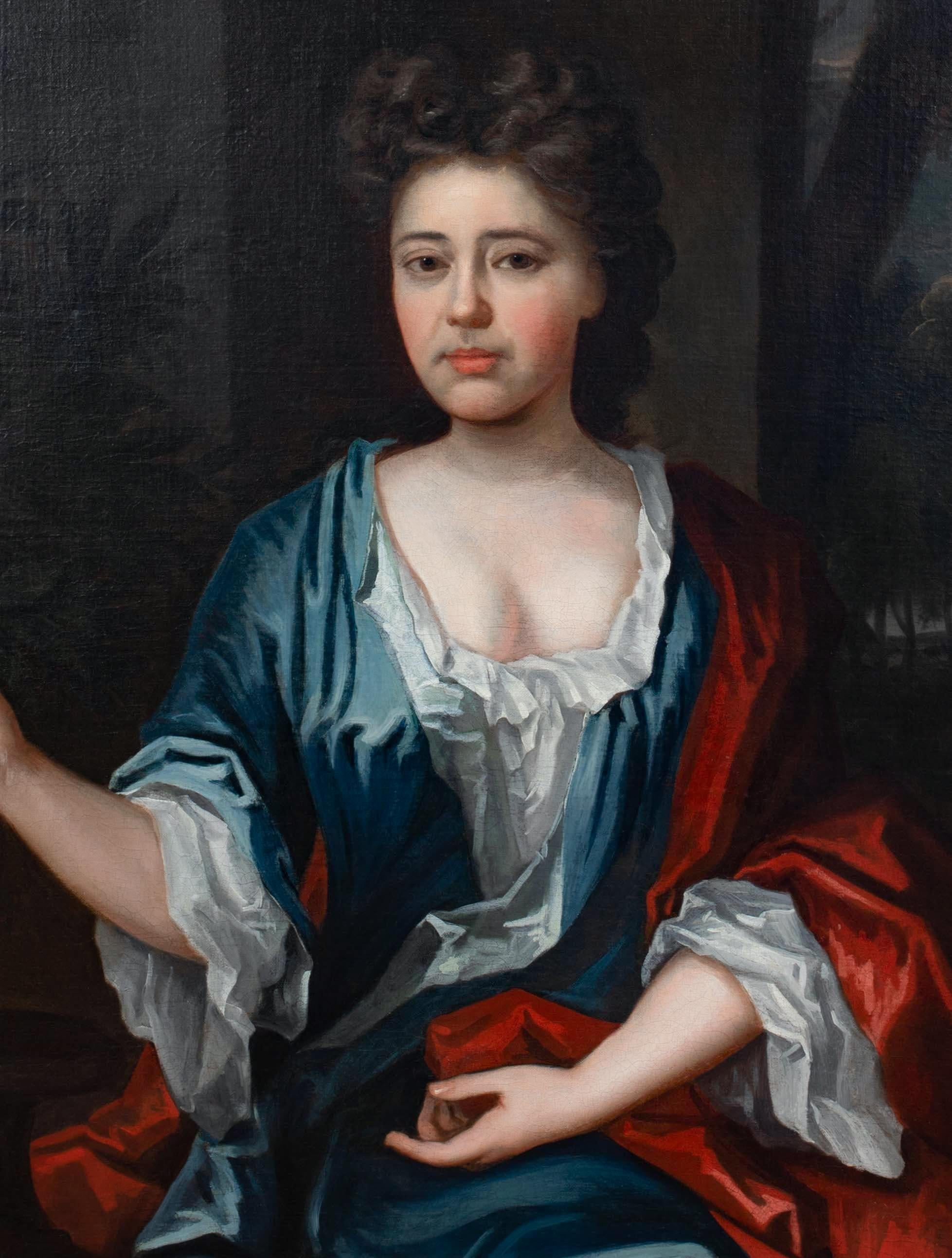 Portrait of Lady Anne Howard (nee Montagu) Countess Of Suffolk (1660-1720) For Sale 3