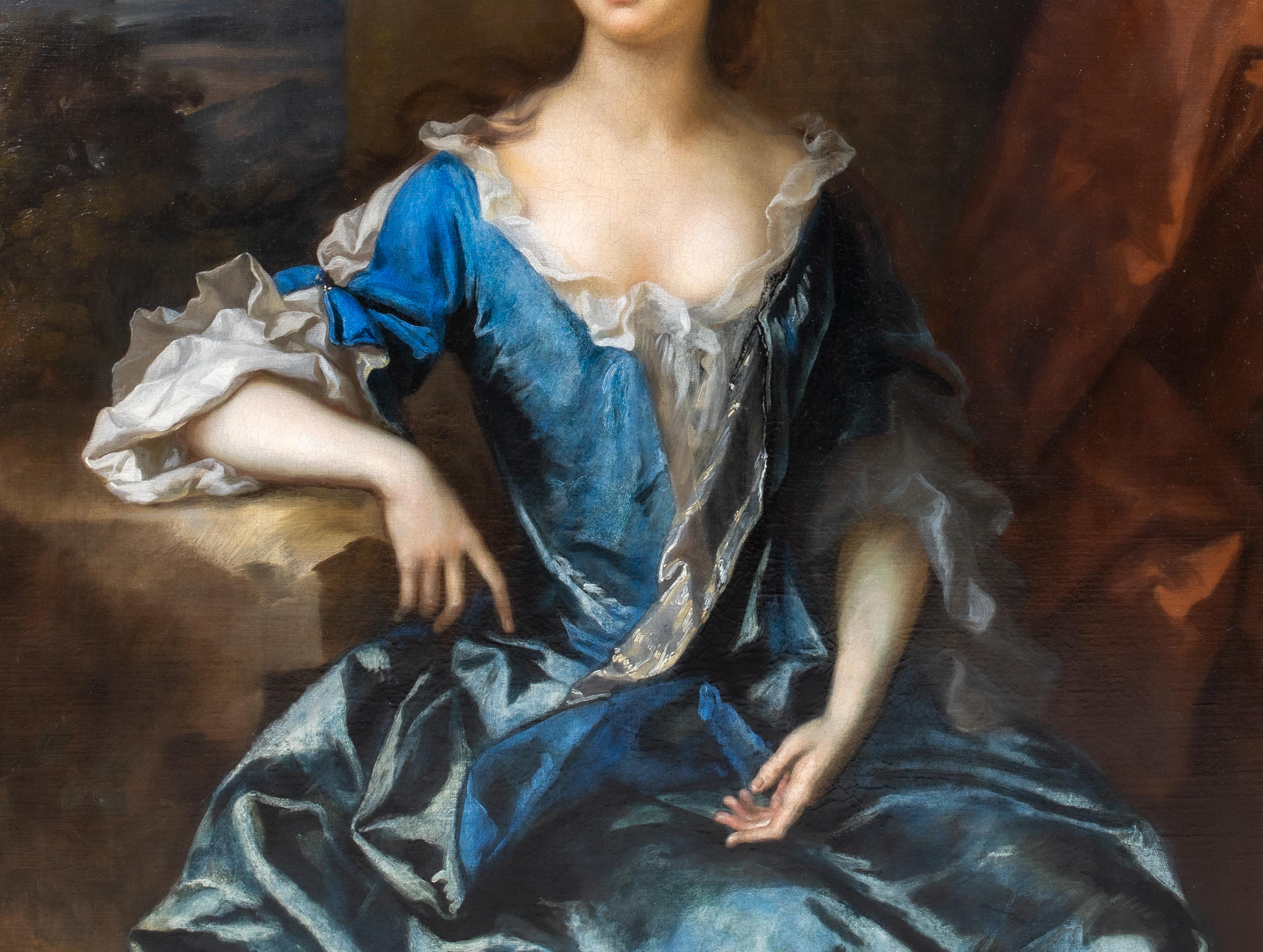 Portrait Of Mrs Elizabeth Levinz (nee Livesay), 17th Century

by SIR PETER LELY (1618-1680)

Large 17th Century portrait of Mrs Elizabeth Levinz (nee Livesay), oil on canvas by Sir Peter Lely. Excellent quality and condition three quarter length