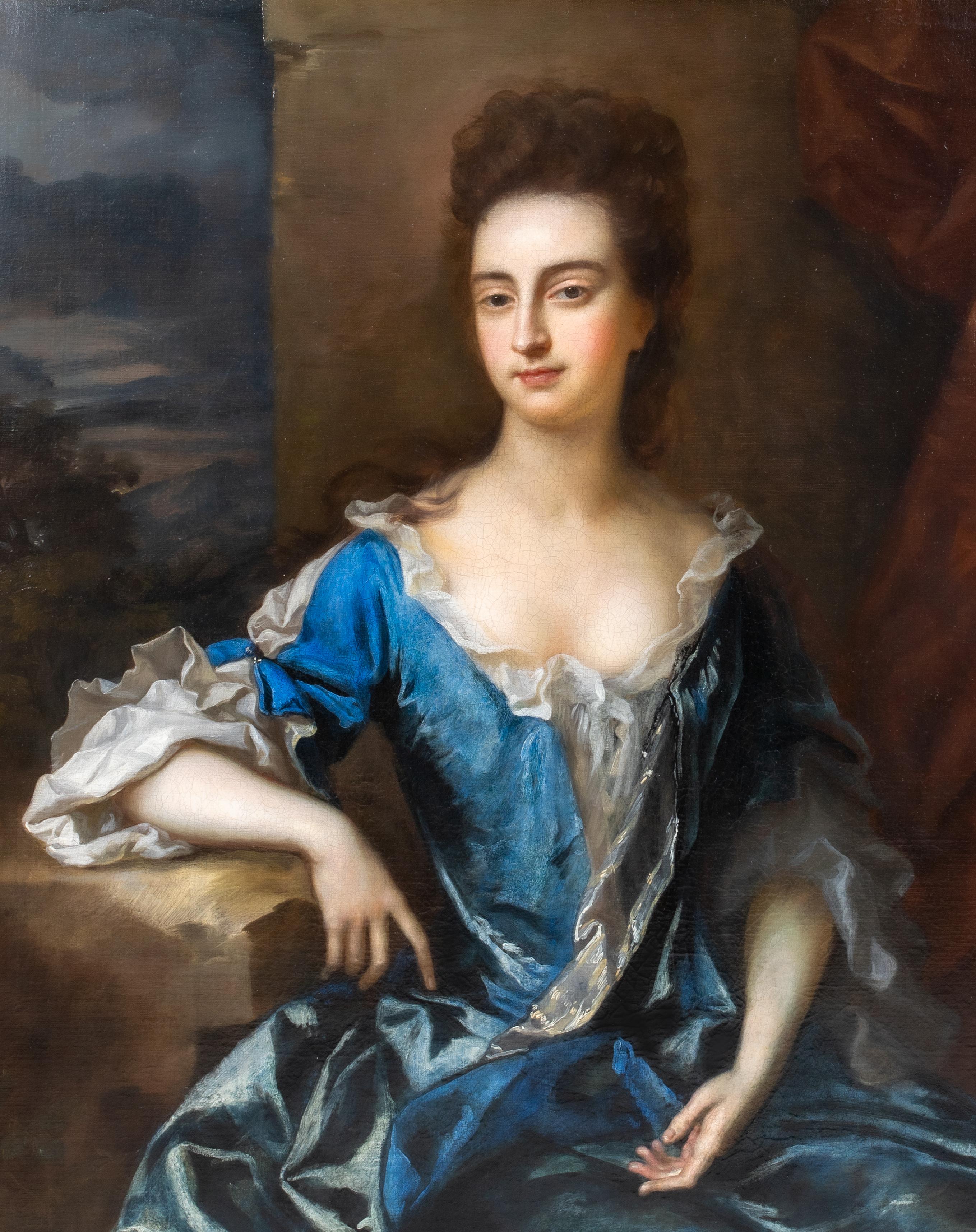 Portrait Of Mrs Elizabeth Levinz (nee Livesay), 17th Century  by SIR PETER LELY 1