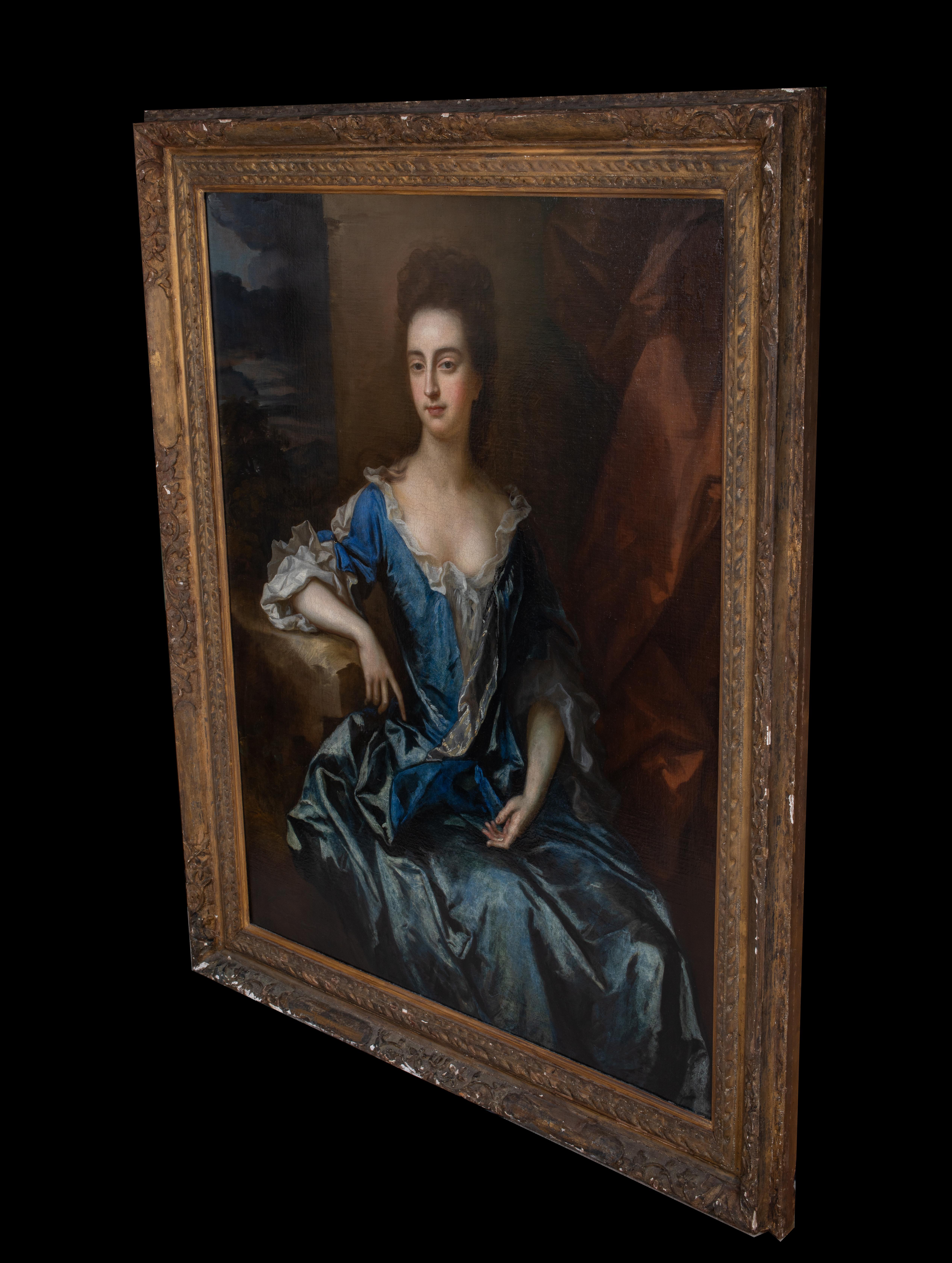 Portrait Of Mrs Elizabeth Levinz (nee Livesay), 17th Century  by SIR PETER LELY 3
