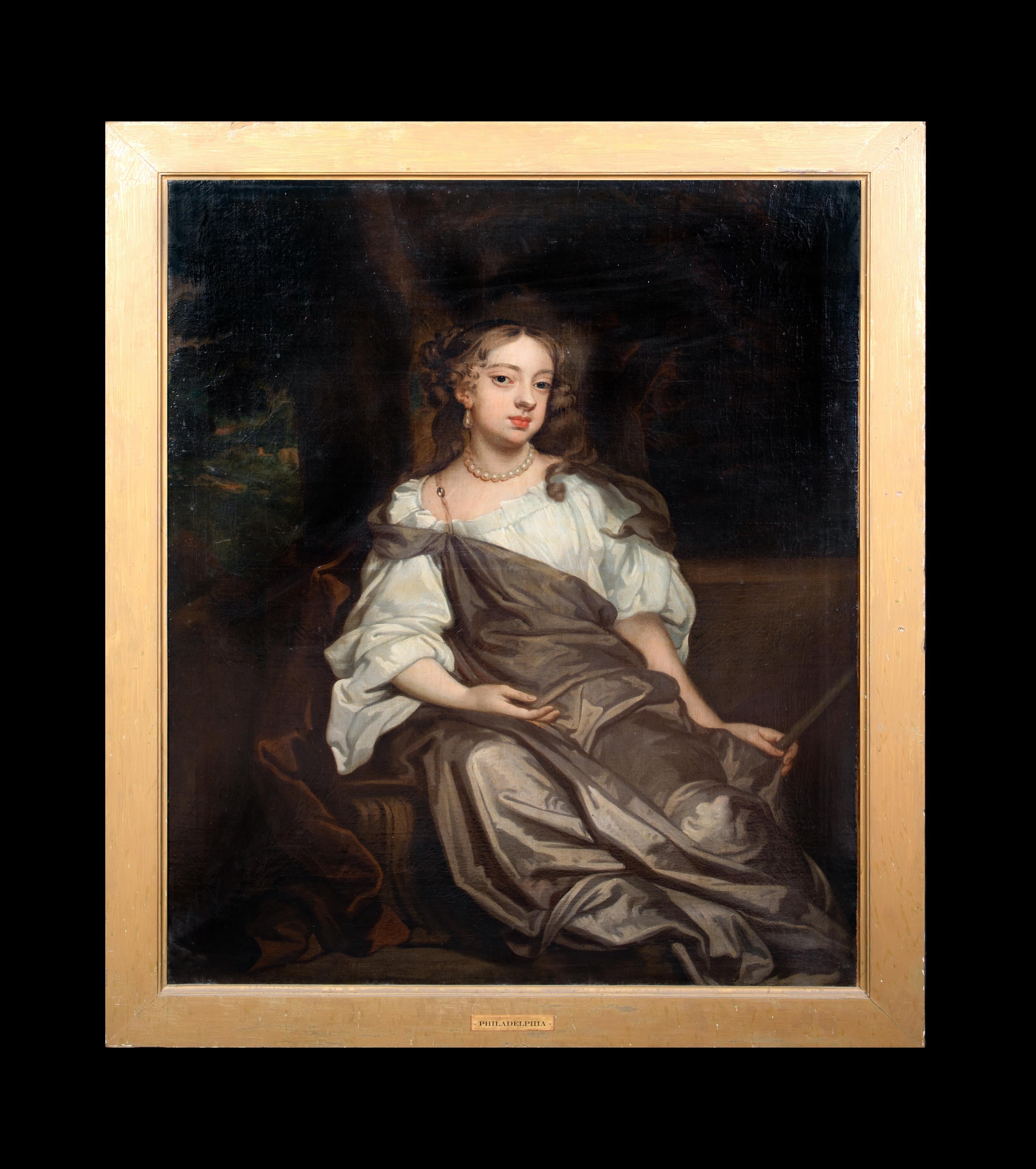 Portrait Of Philadelphia, 17th Century  Probably Philadelphia Carey Of Aske Hall - Painting by Sir Peter Lely