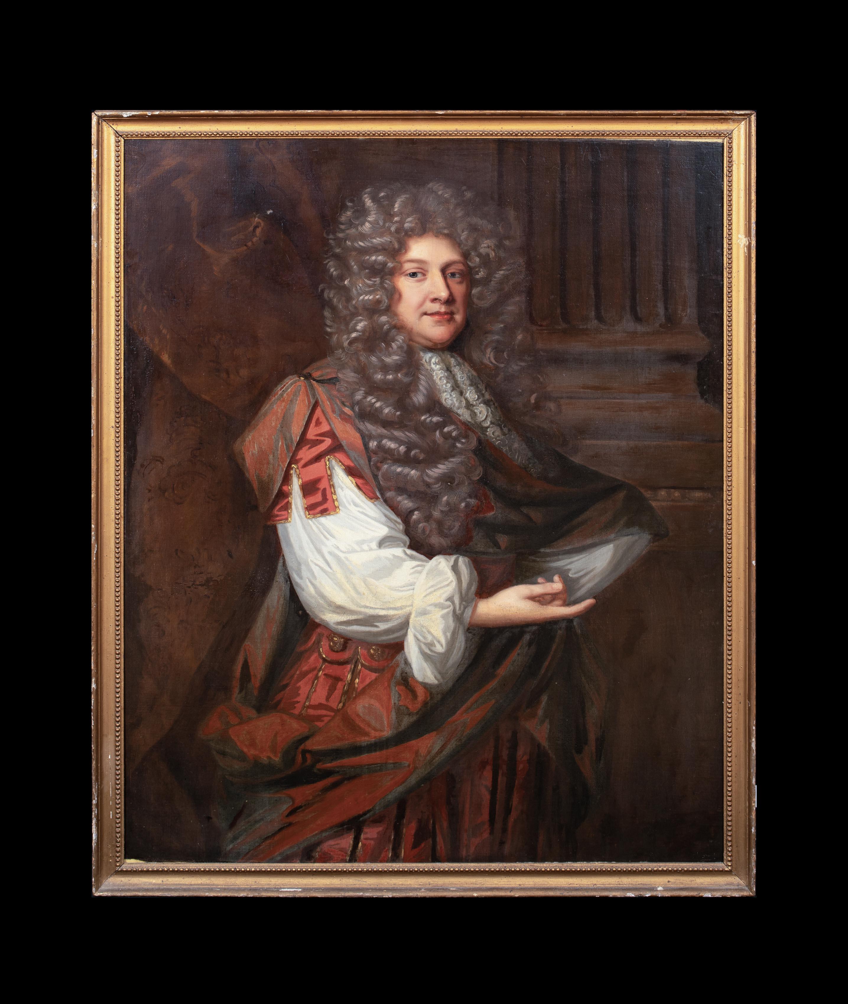 Ritratto di Sir John Houblon (1632-1712) governatore della Banca d'Inghilterra - Painting di Sir Peter Lely