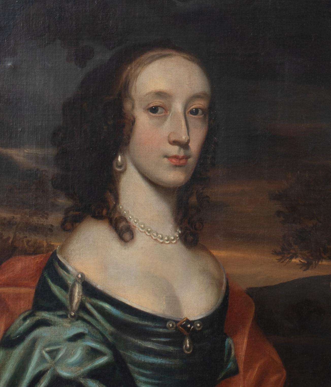 Porträt von Barbara Villiers (16401709), Gräfin von Castlemaine und Herzogin o im Angebot 4
