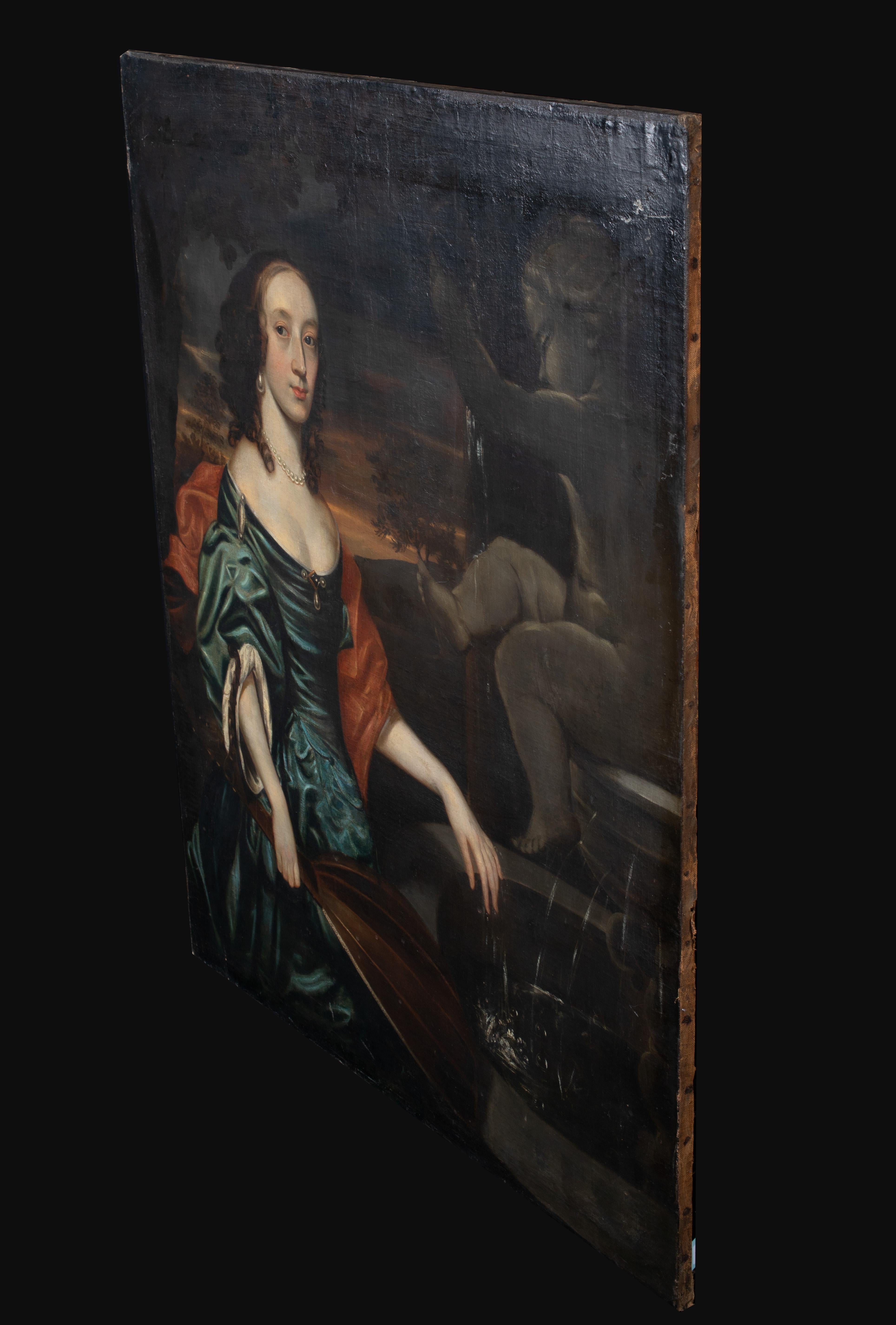 PPortrait Of Barbara Villiers (1640–1709), Countess of Castlemaine and Duchess o For Sale 2