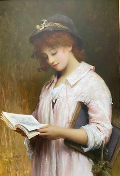 Sir Samuel Luke Fildes RA, A Superb Quality Portrait Titled "Phyllis"