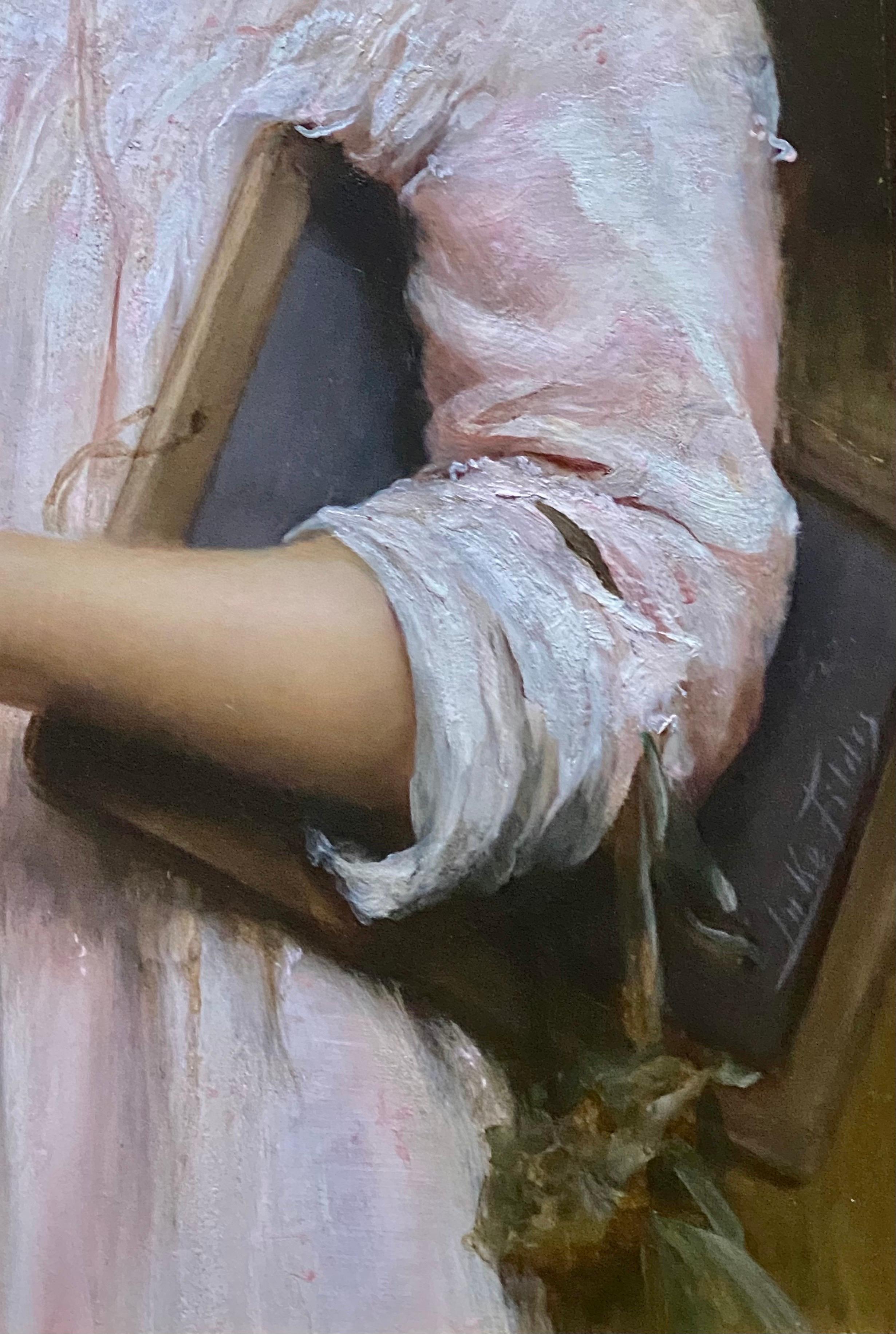 Hand-Painted Sir Samuel Luke Fildes RA, A Superb Quality Portrait Titled 