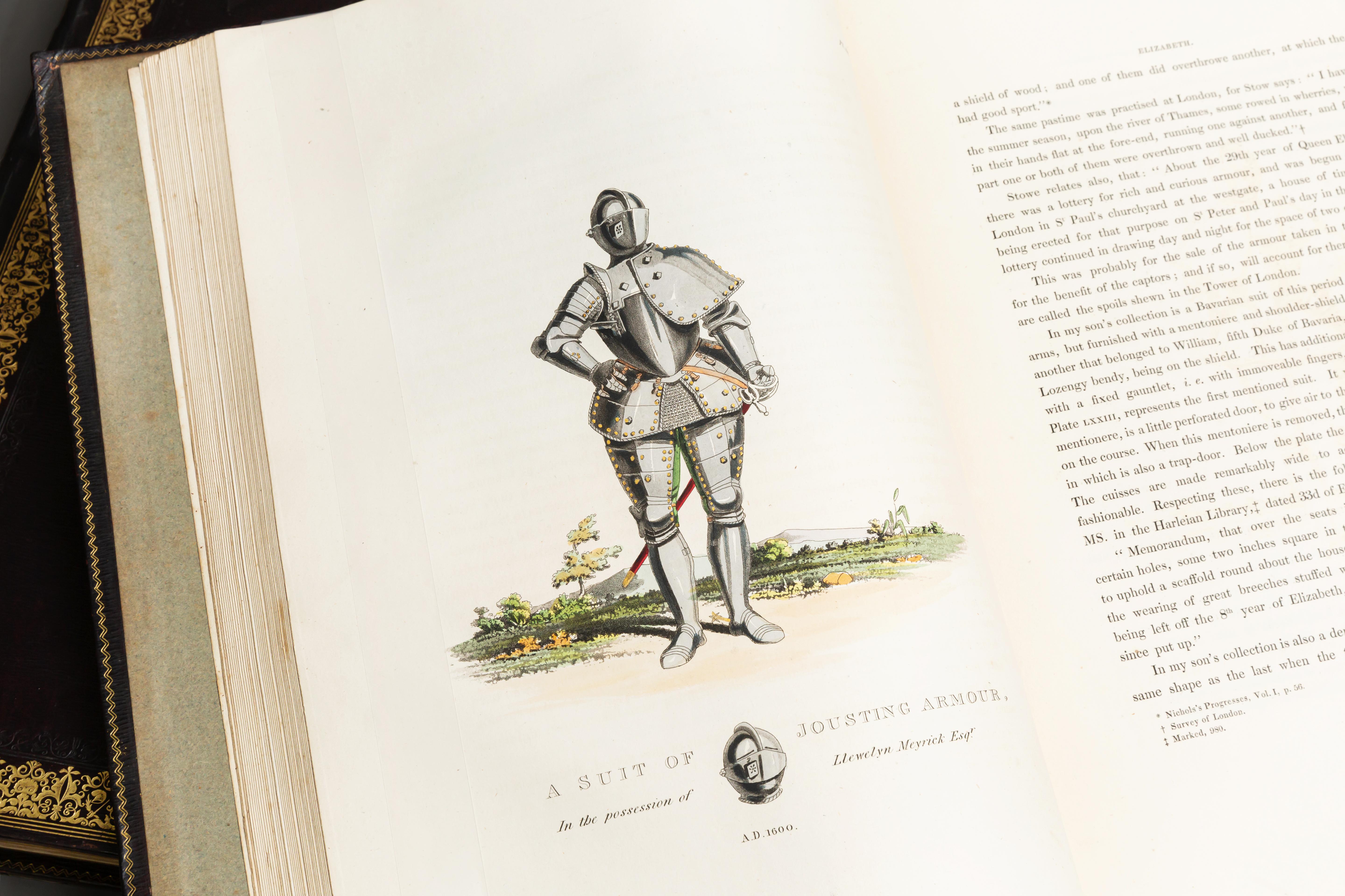 Sir Samuel R. Meyrick '1783-1848', A Critical Inquiry Into Ancient Armour In Good Condition In New York, NY
