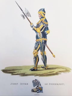 Juan Duque de Somerset /// Caballero Medieval Soldado Guerrero Espada Lanza Pike Art