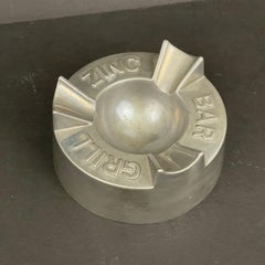 Sir Terence Conran, 1931-2020, Cendrier Zinc Bar & Grill