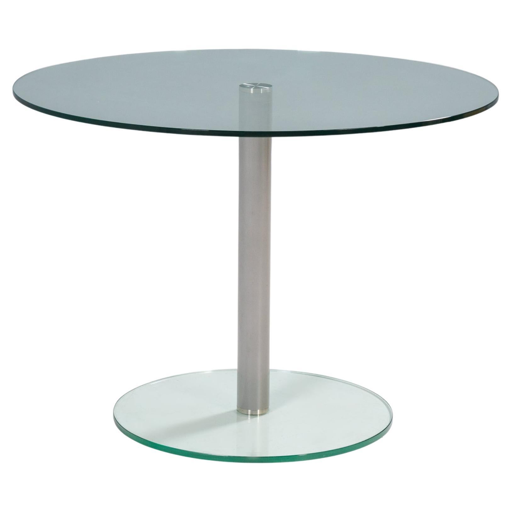 Sir Terence Conran Circle 100 Glass Round Dining Table