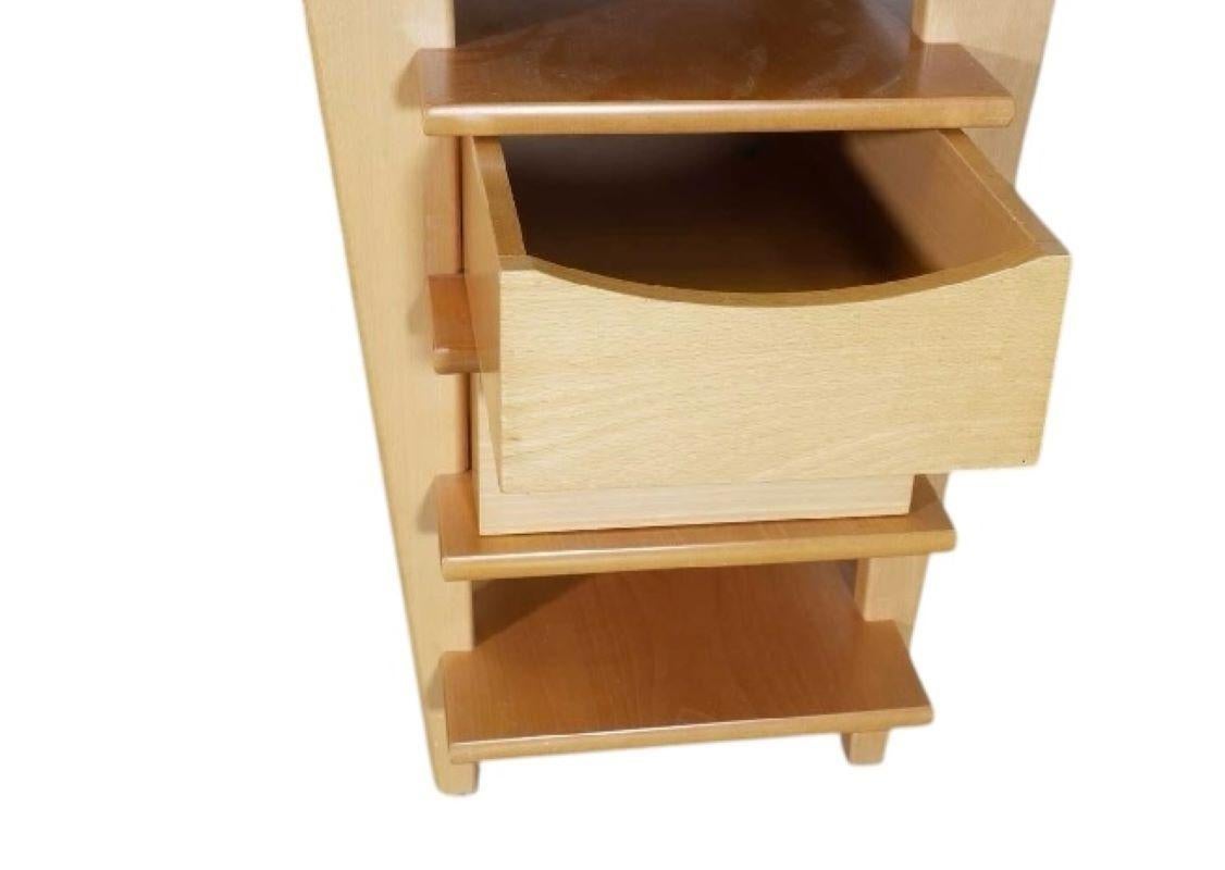 Mid-Century Modern Sir Terence Conran Maple Pedestal Double sided Desk
