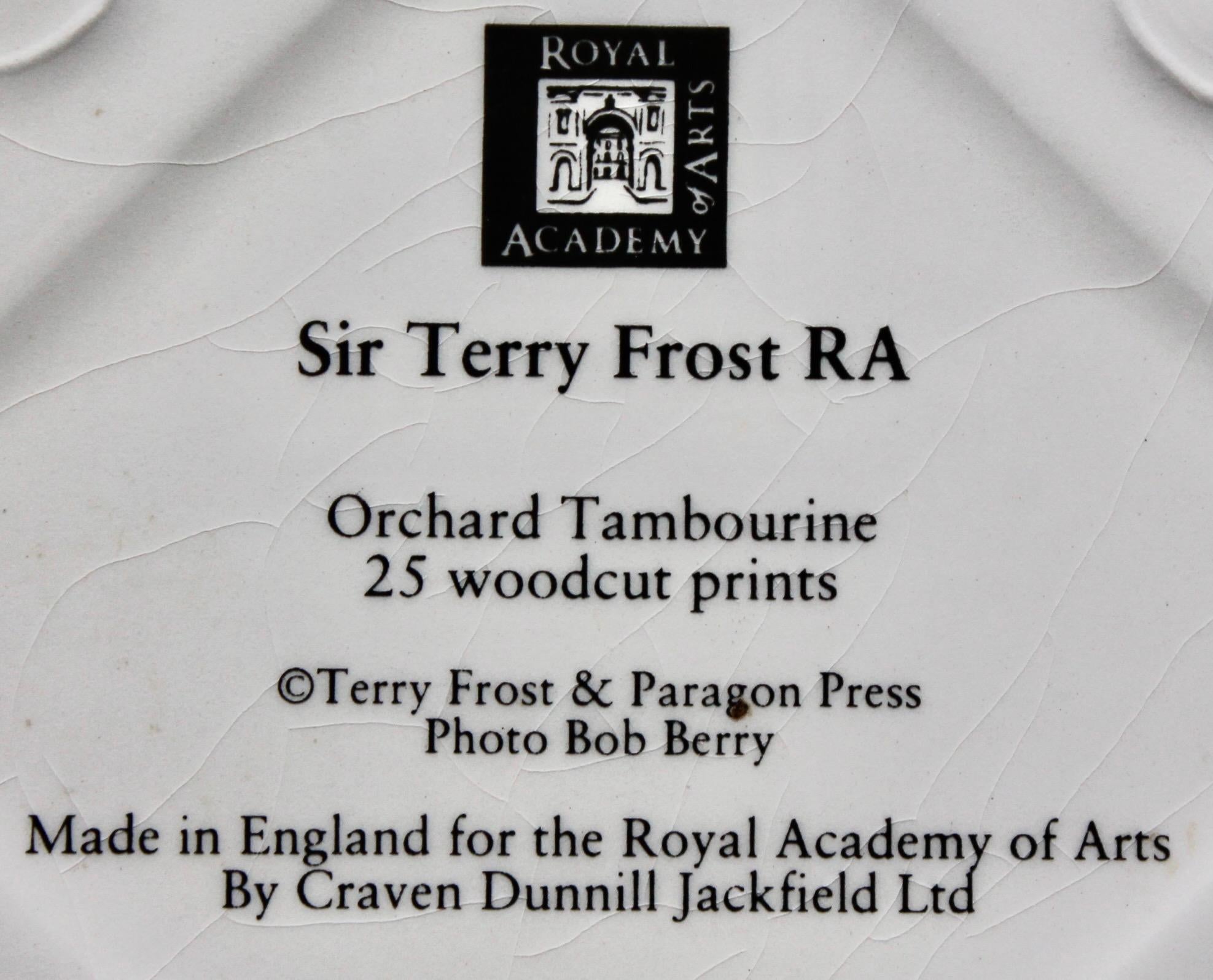 Tile Orchard Tambourine A de Sir Terry Frost, 1999 Bon état - En vente à Sharon, CT
