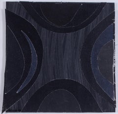 A British 20th Century collage by Sir Terry Frost 'Blacks'