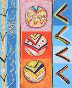 Abstract Drawings and Watercolor Paintings