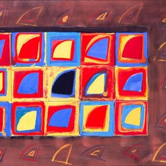 Sir Terry Frost, 'Ragatta', pencil and gouache, signed, British