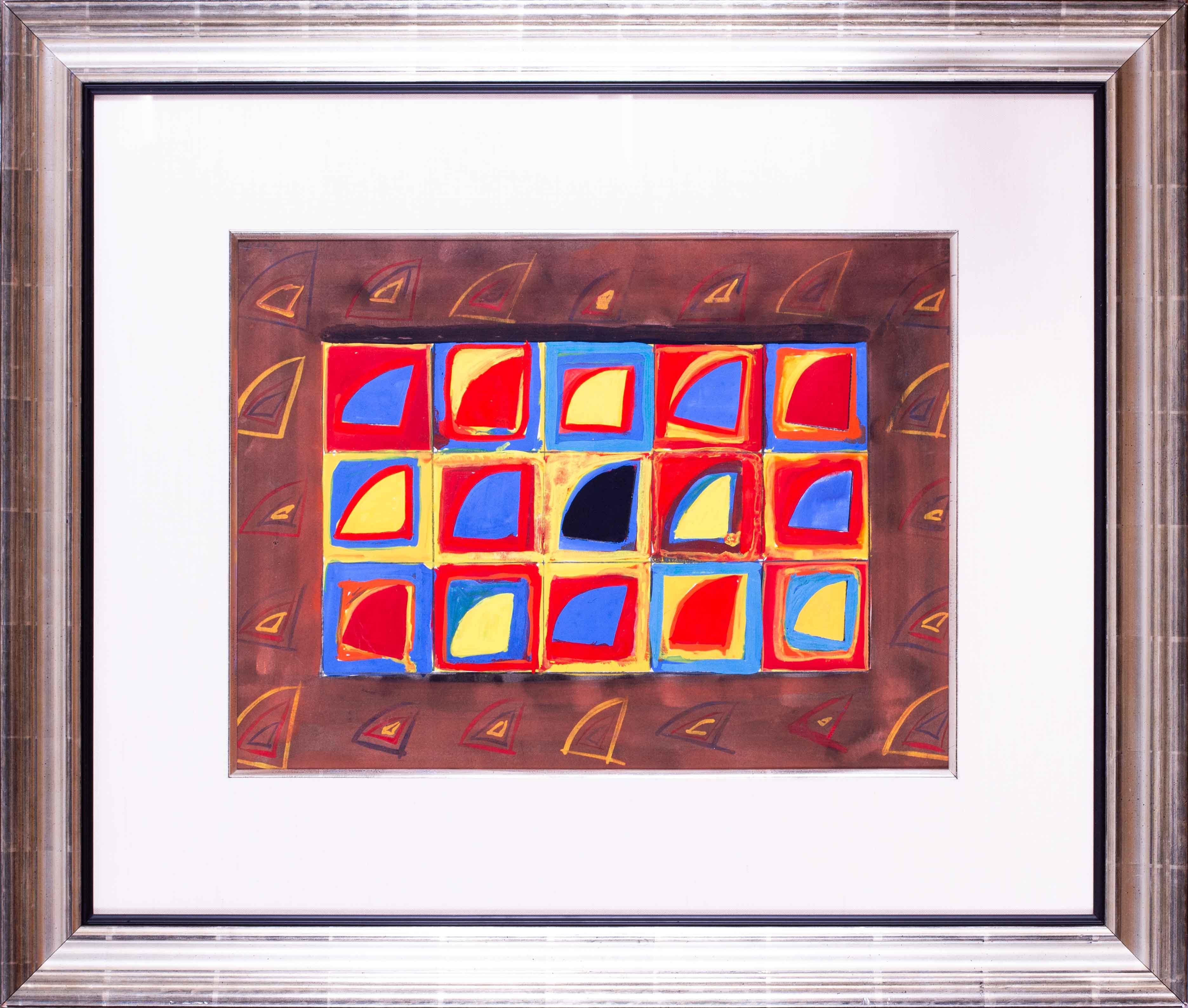 Terry Frost was one of the leading figures of post-war British abstraction, celebrated for his vibrant colour, dynamic forms, and deeply intuitive approach to composition. Associated with the St Ives School alongside artists such as Barbara Hepworth