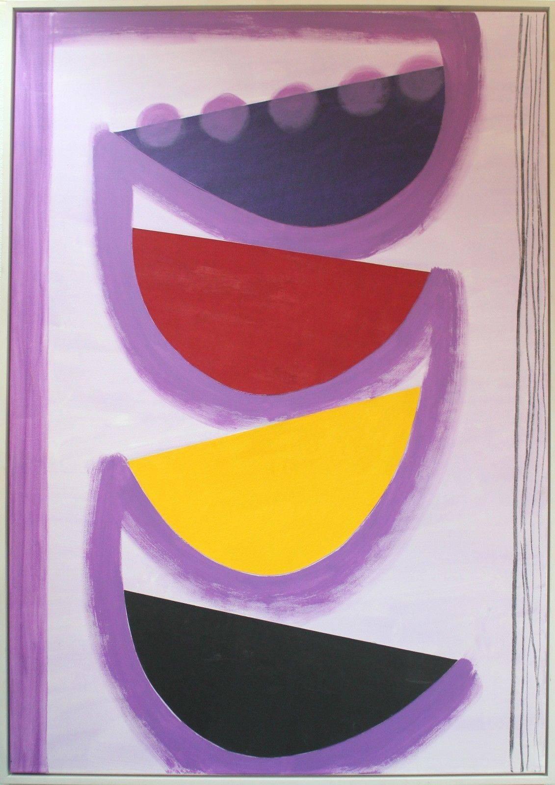 TOLCARNE RHYTHM - Painting by Sir Terry Frost