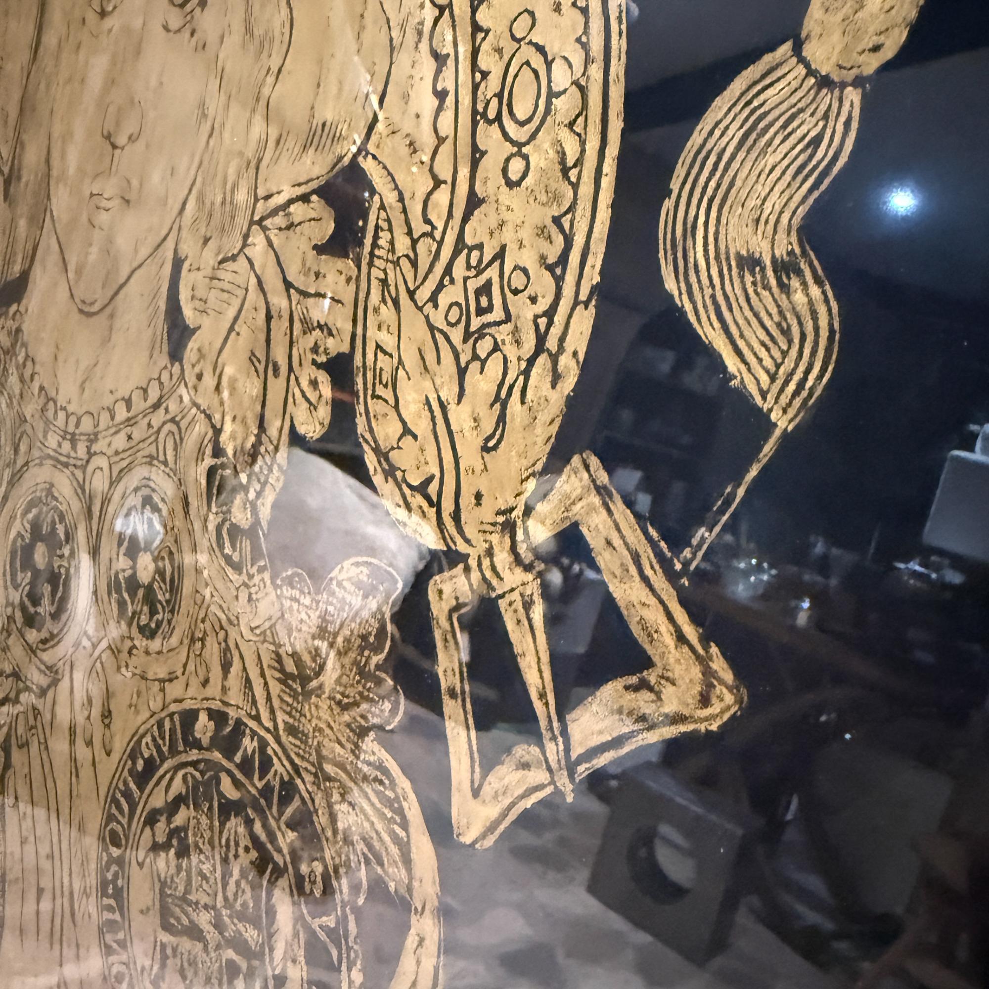 Sir Thomas Boleyn Handmade Brass Rubbing Art/British Royality For Sale 11