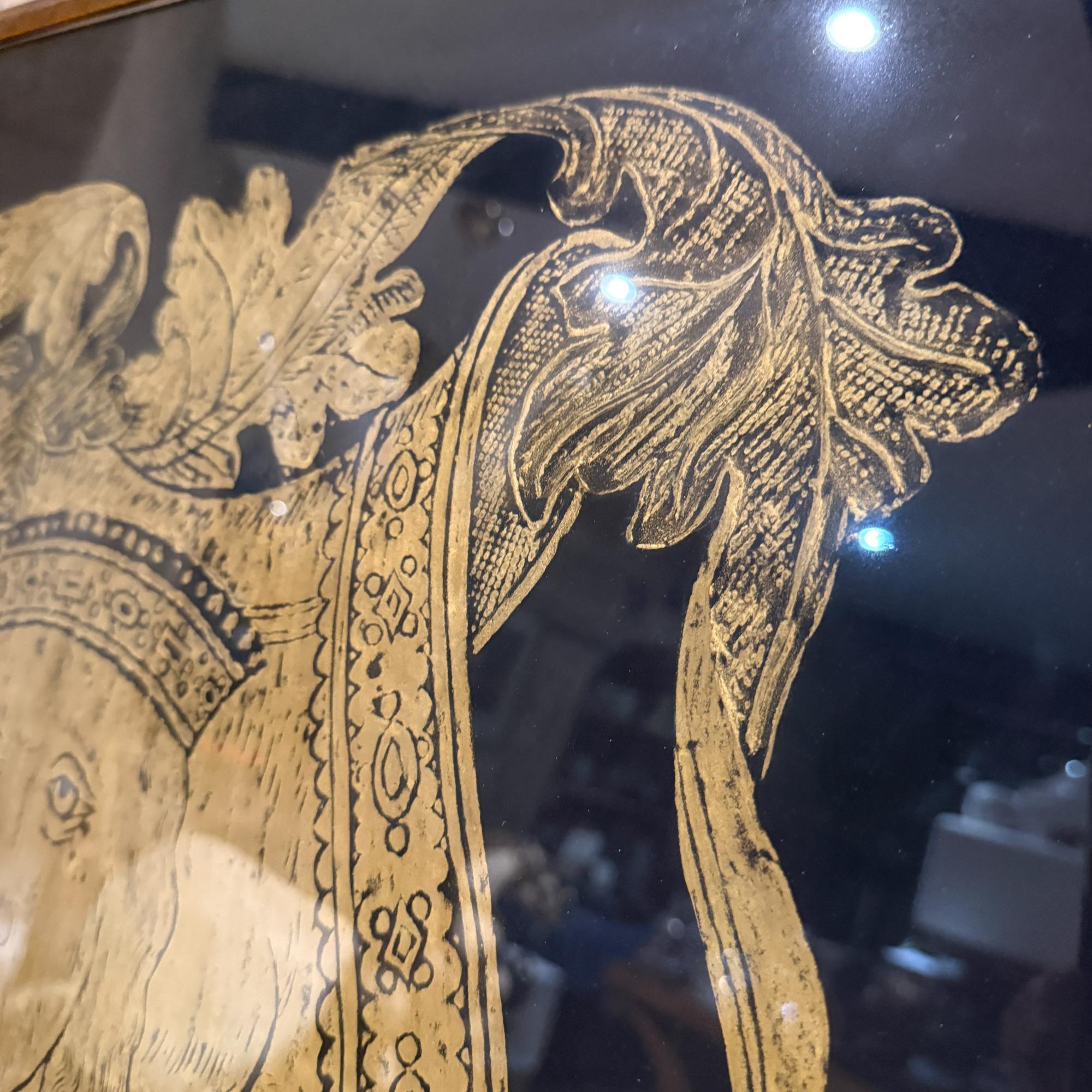 Sir Thomas Boleyn Handmade Brass Rubbing Art/British Royality For Sale 12