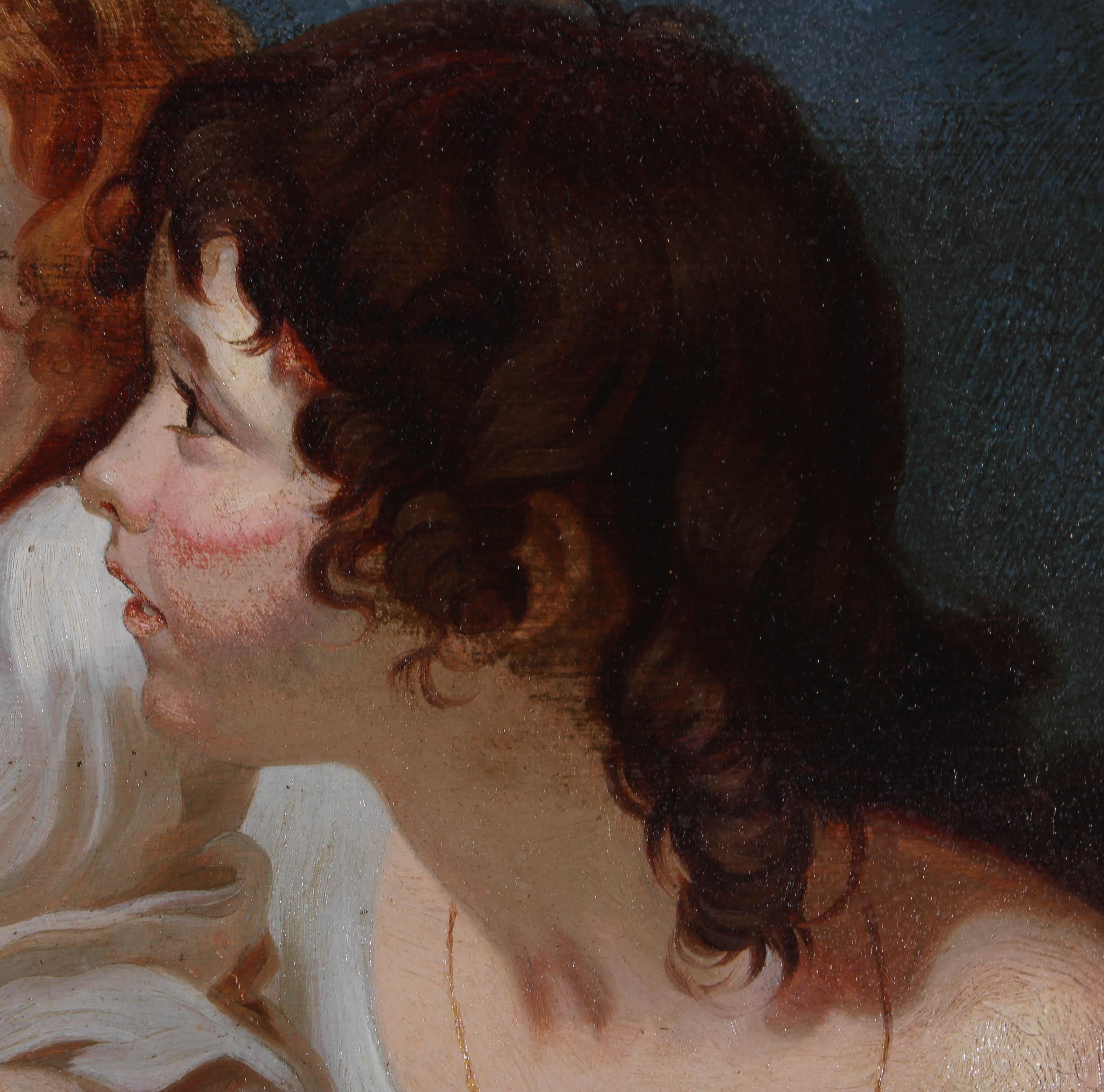 After Sir Thomas Lawrence - Late 19th Century Oil, The Calmady Children 1