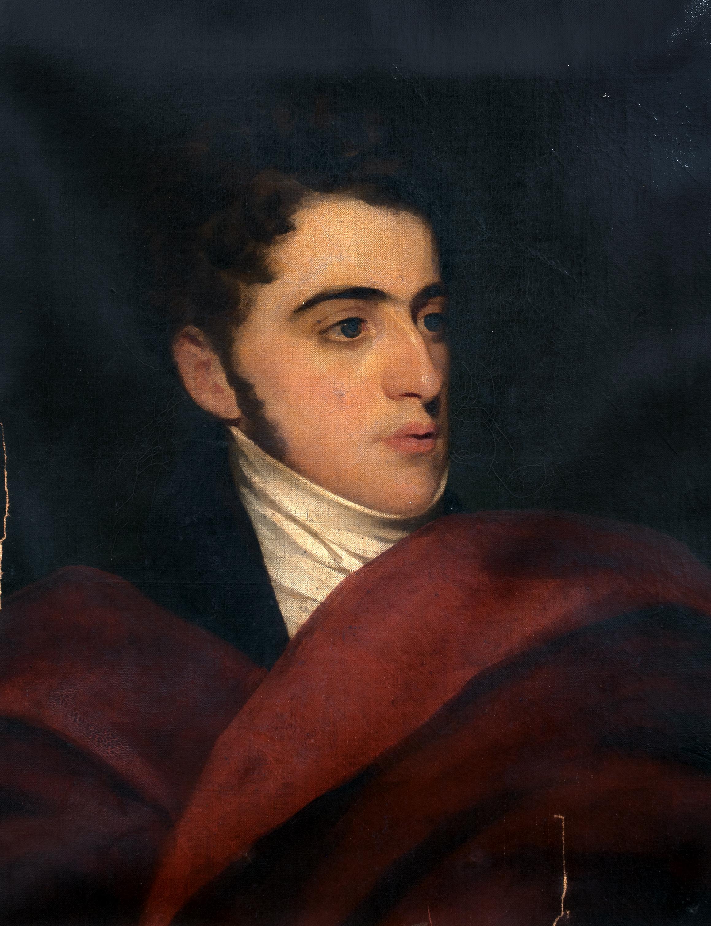Sir Thomas Lawrence Portrait Painting - Portrait Of A Young Gentleman, circa 1810  