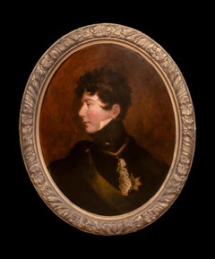 Portrait Of King George IV (1762-1830) 18th century School of THOMAS LAWRENCE