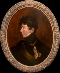 Portrait Of King George IV (1762-1830) 18th century School of THOMAS LAWRENCE