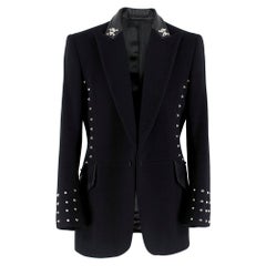 Sir Tom Baker Studded Heavy Wool Jacket size L
